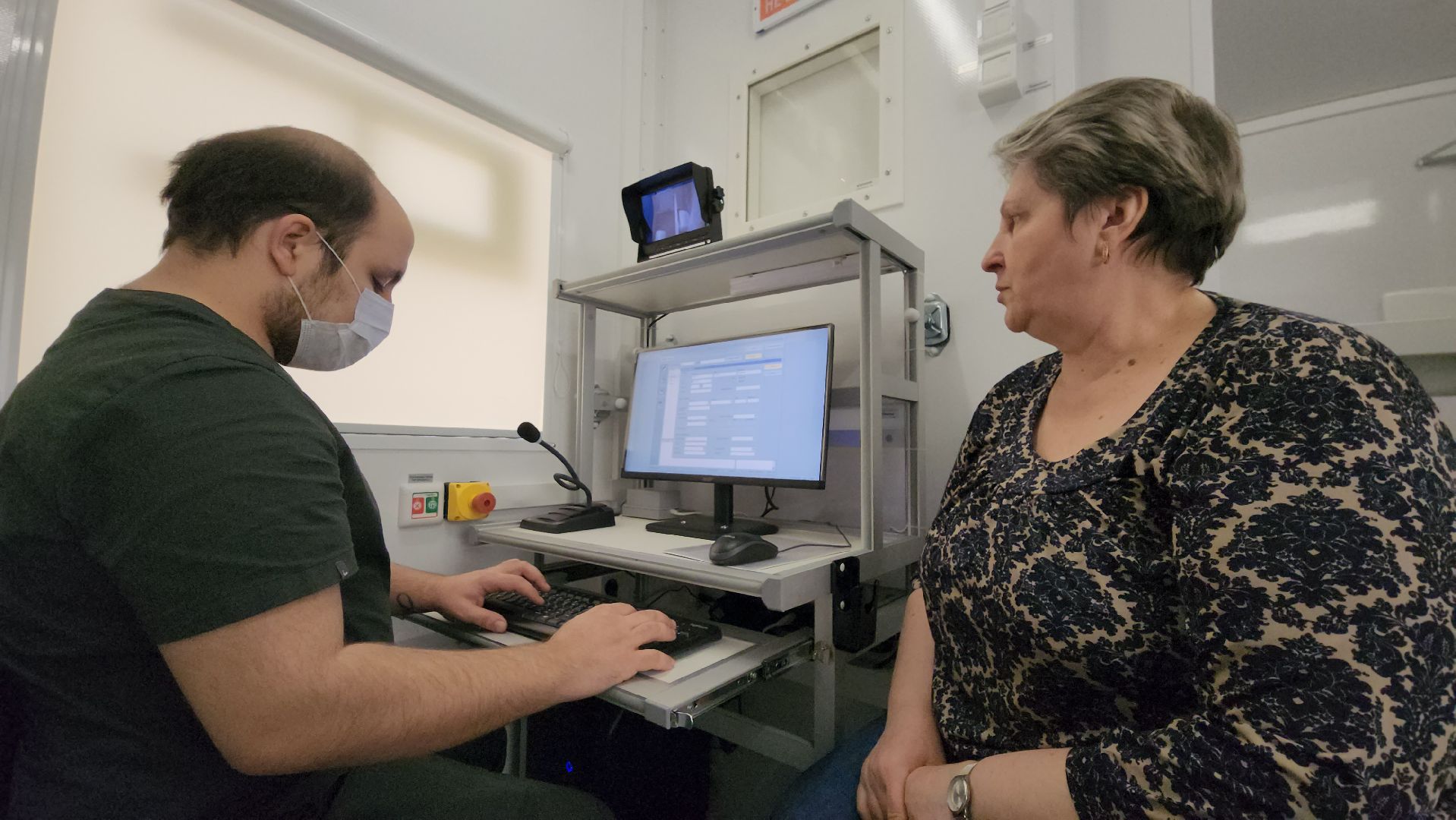 Лобня, Поликлиника,мобильный медицинский пункт,