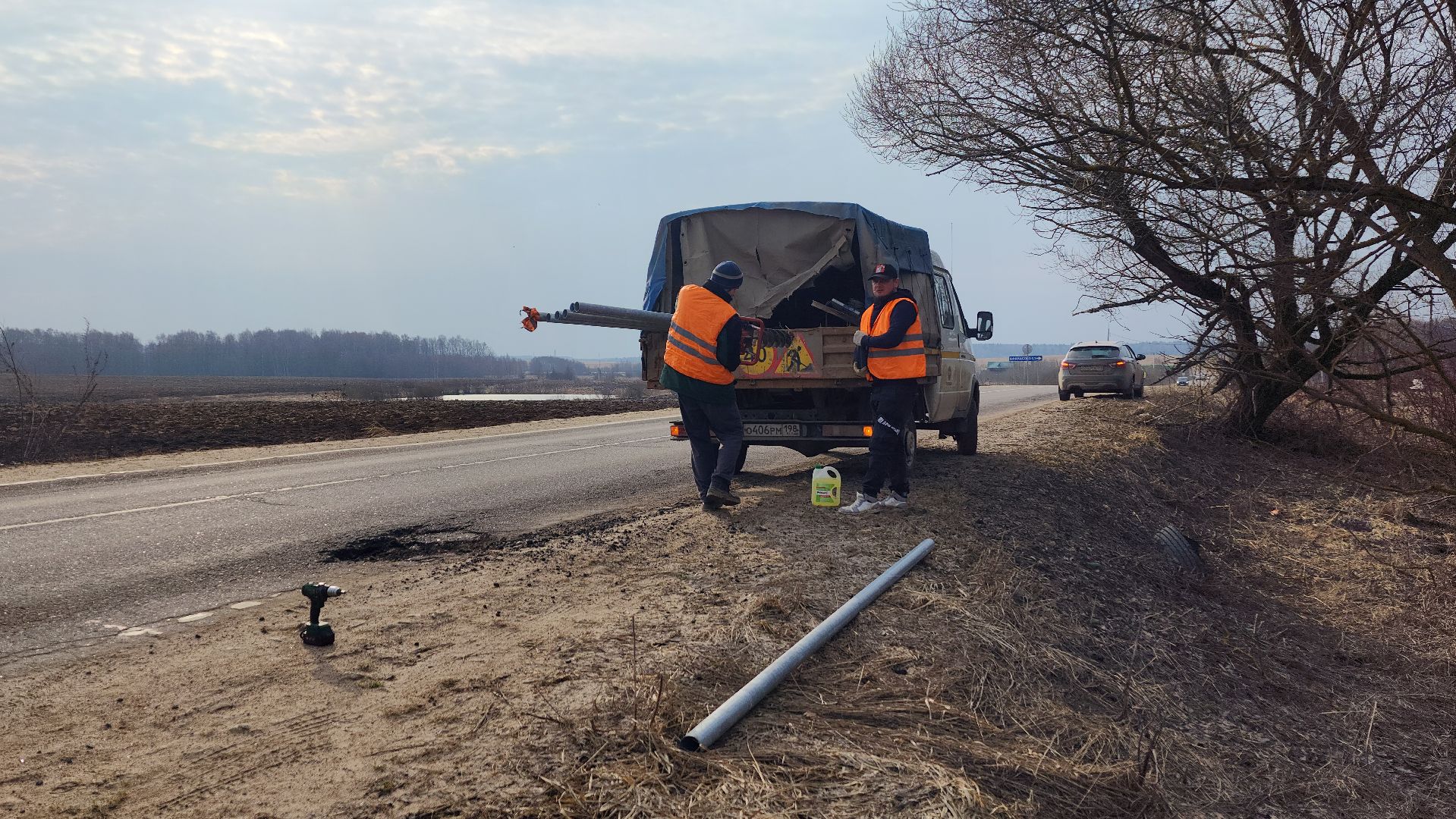 дороги подмосковья, афанасово, волоколамск, новые знаки,