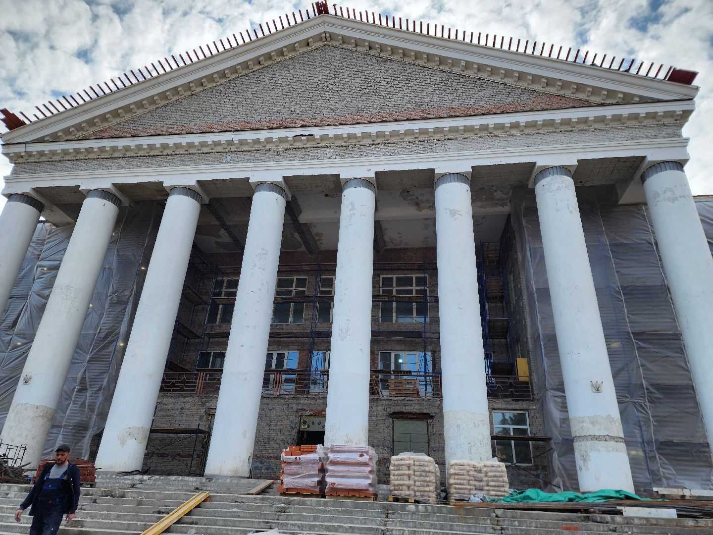 электросталь, благоустройство, ремонт, реконструкция, октябрь, культурный центр,