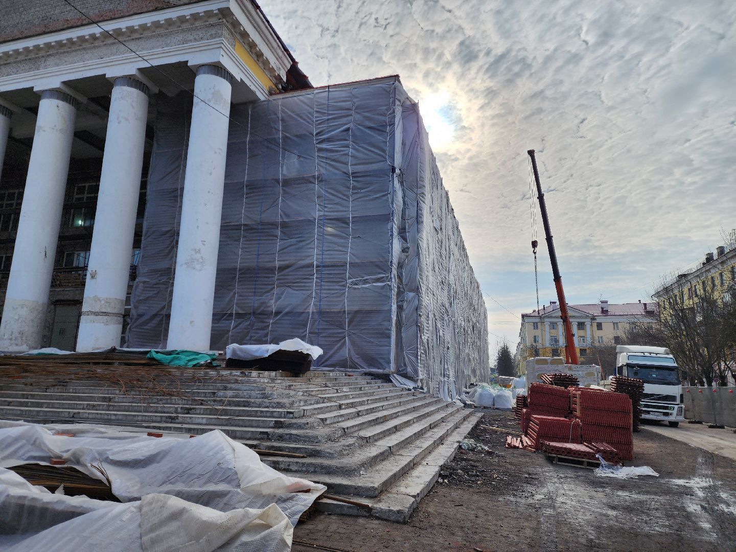 электросталь, благоустройство, ремонт, реконструкция, октябрь, культурный центр,