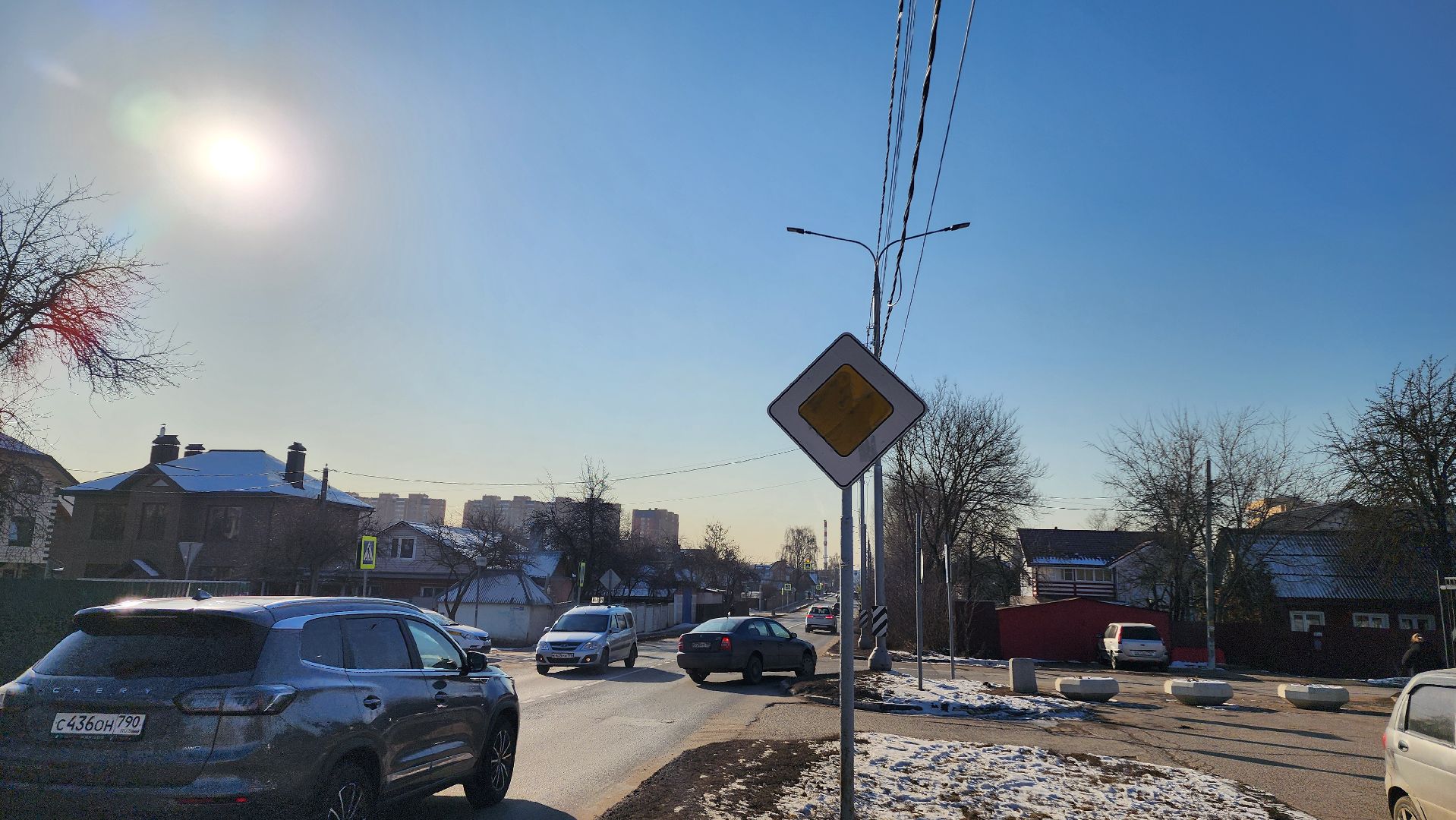 Домодедово, Подмосковье, Дорожные знаки, Нацпроект, Безопасные дороги, Замена дорожных знаков, Госавтоинспекция,