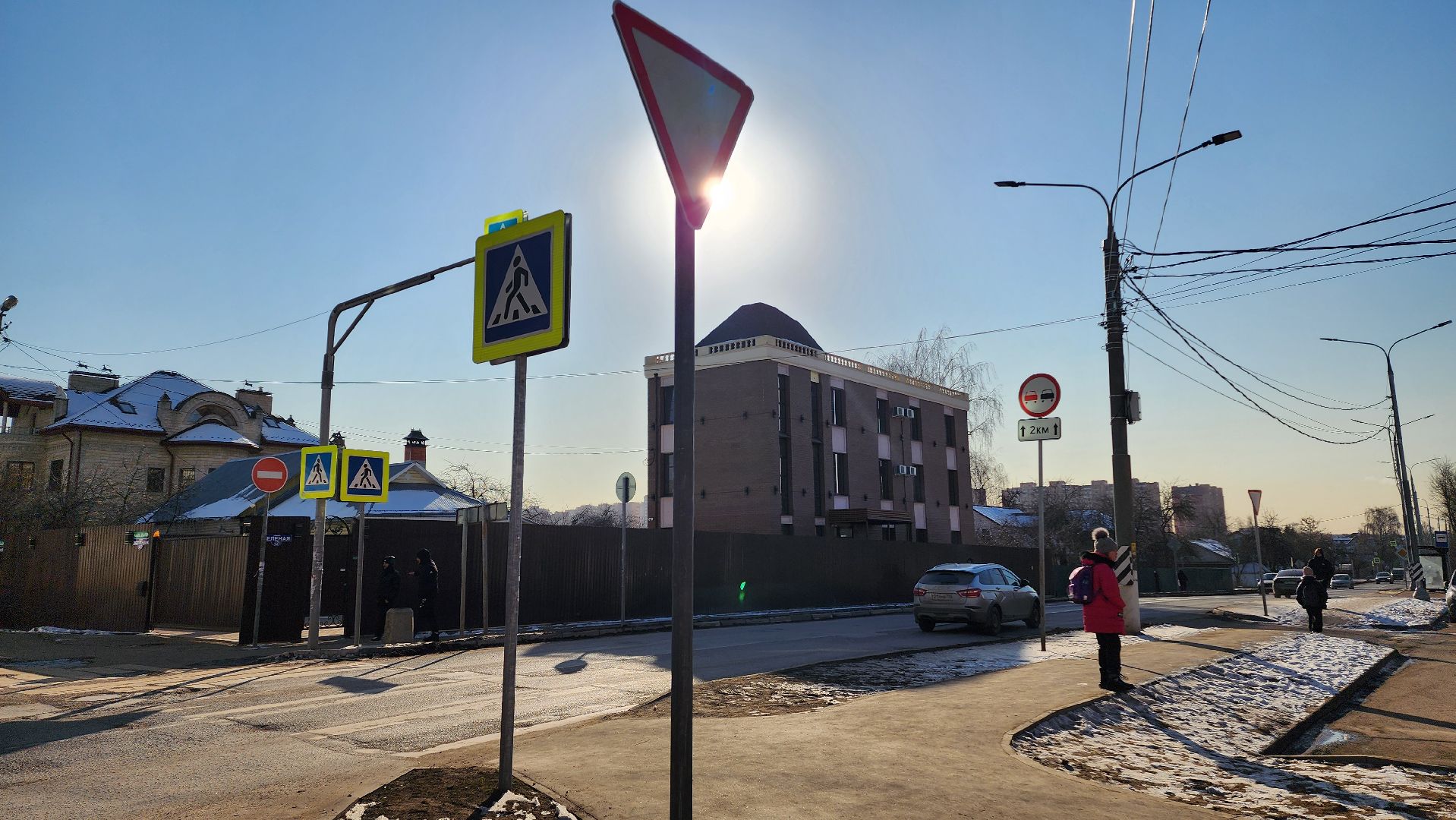 Домодедово, Подмосковье, Дорожные знаки, Нацпроект, Безопасные дороги, Замена дорожных знаков, Госавтоинспекция,