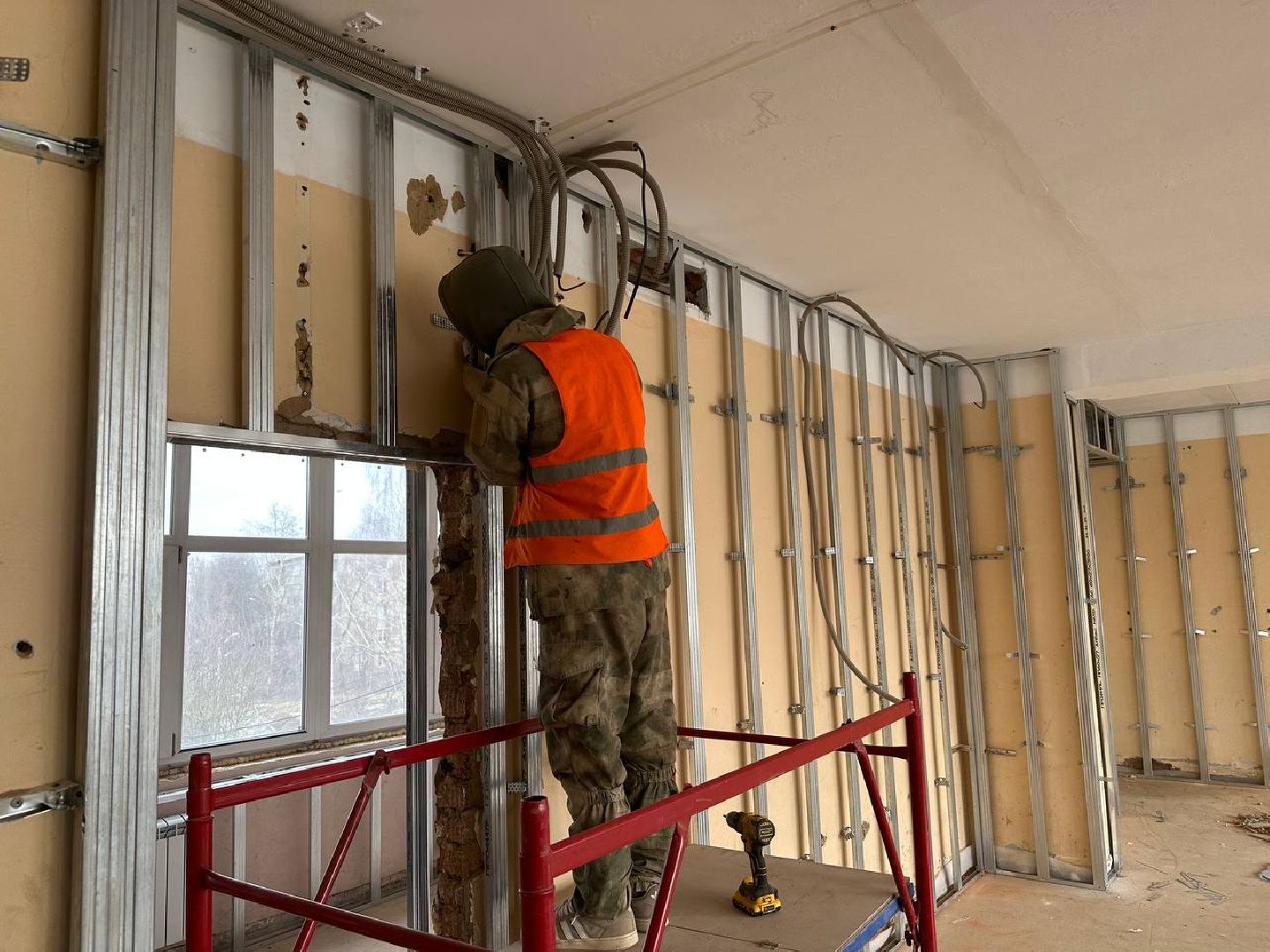 ремонт школы, домодедово,