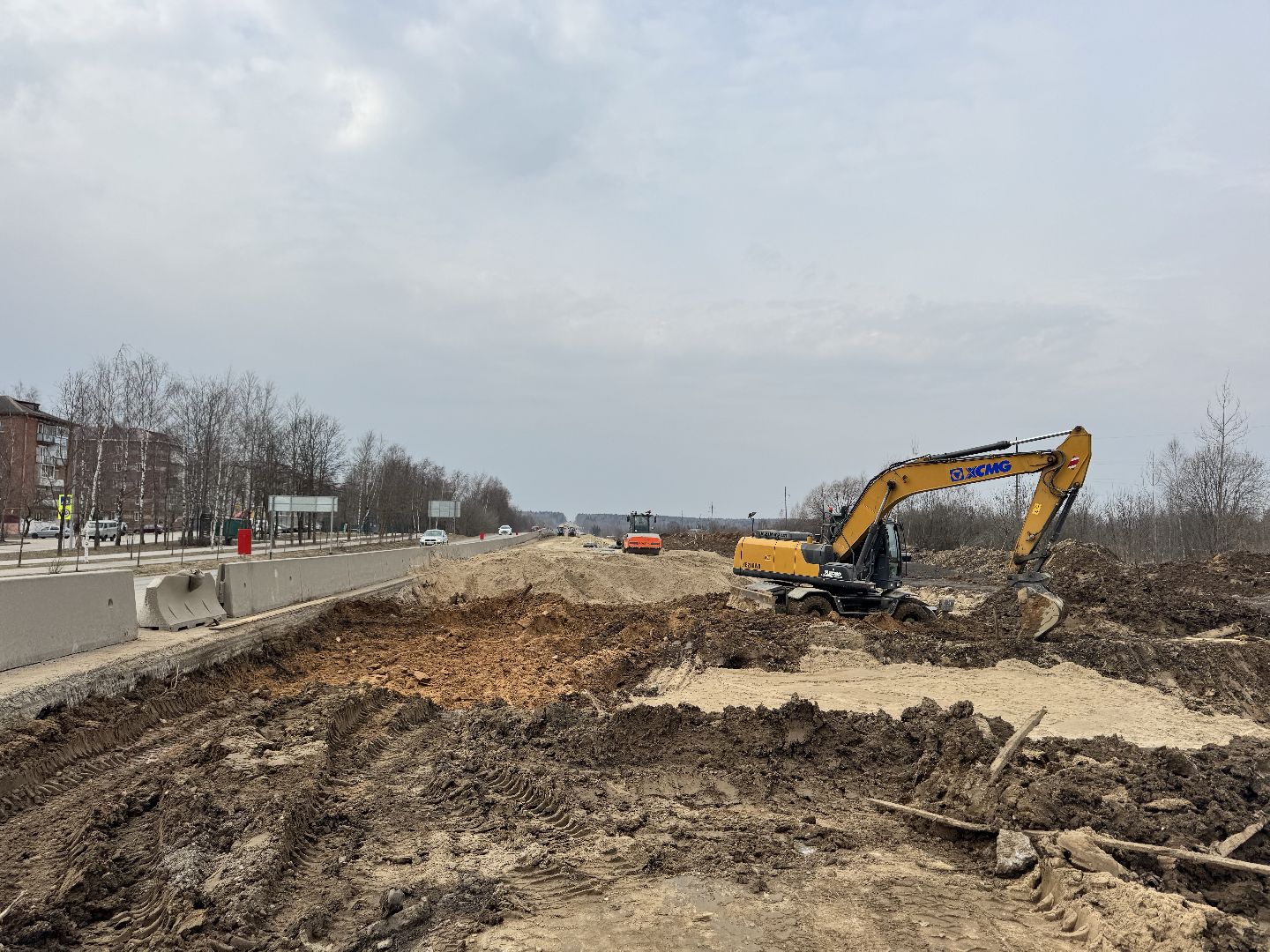 шаховская, м9 балтия, расширение дороги,