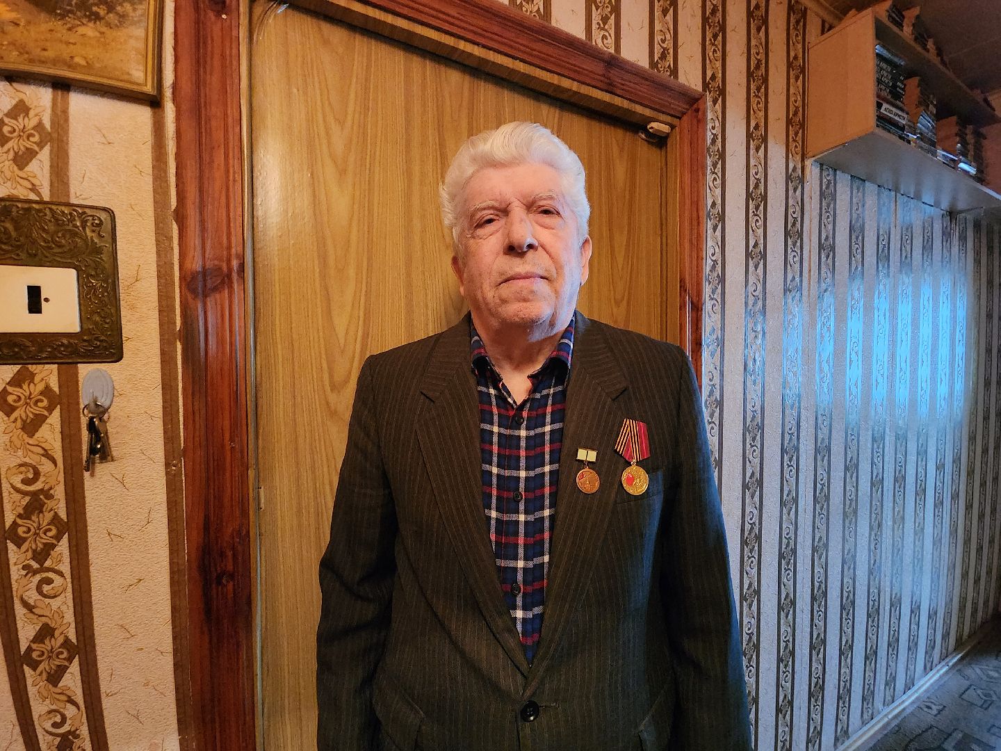 фрязино, медаль 80 лет победы, блокадник, ветеран вов,