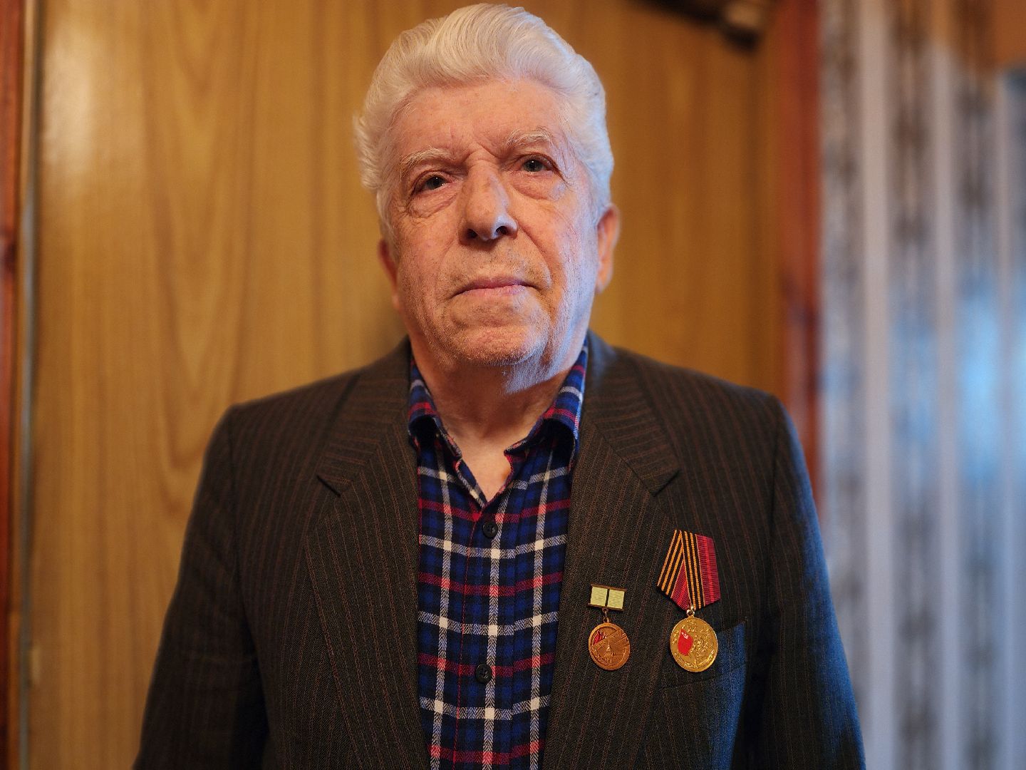 фрязино, медаль 80 лет победы, блокадник, ветеран вов,