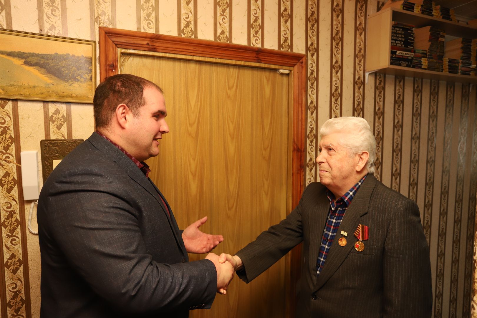 фрязино, медаль 80 лет победы, блокадник, ветеран вов,