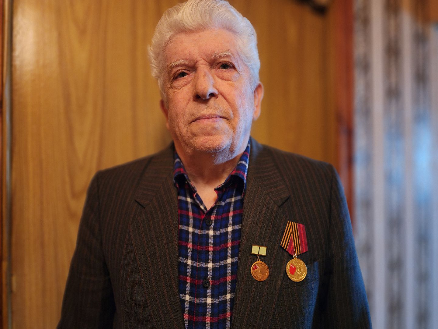 фрязино, медаль 80 лет победы, блокадник, ветеран вов,