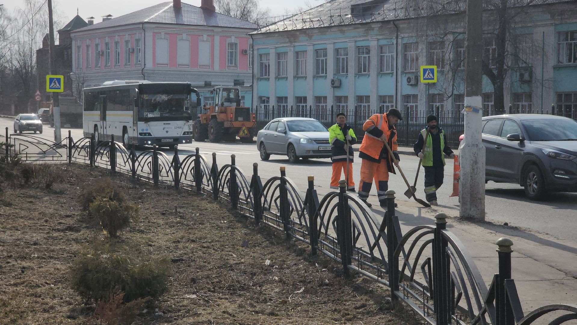 очистка дорог, орехово-зуевский округ,