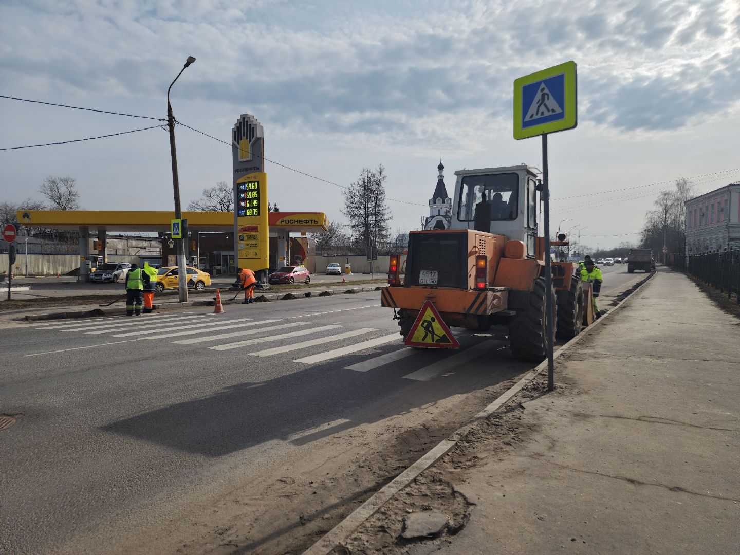 очистка дорог, орехово-зуевский округ,