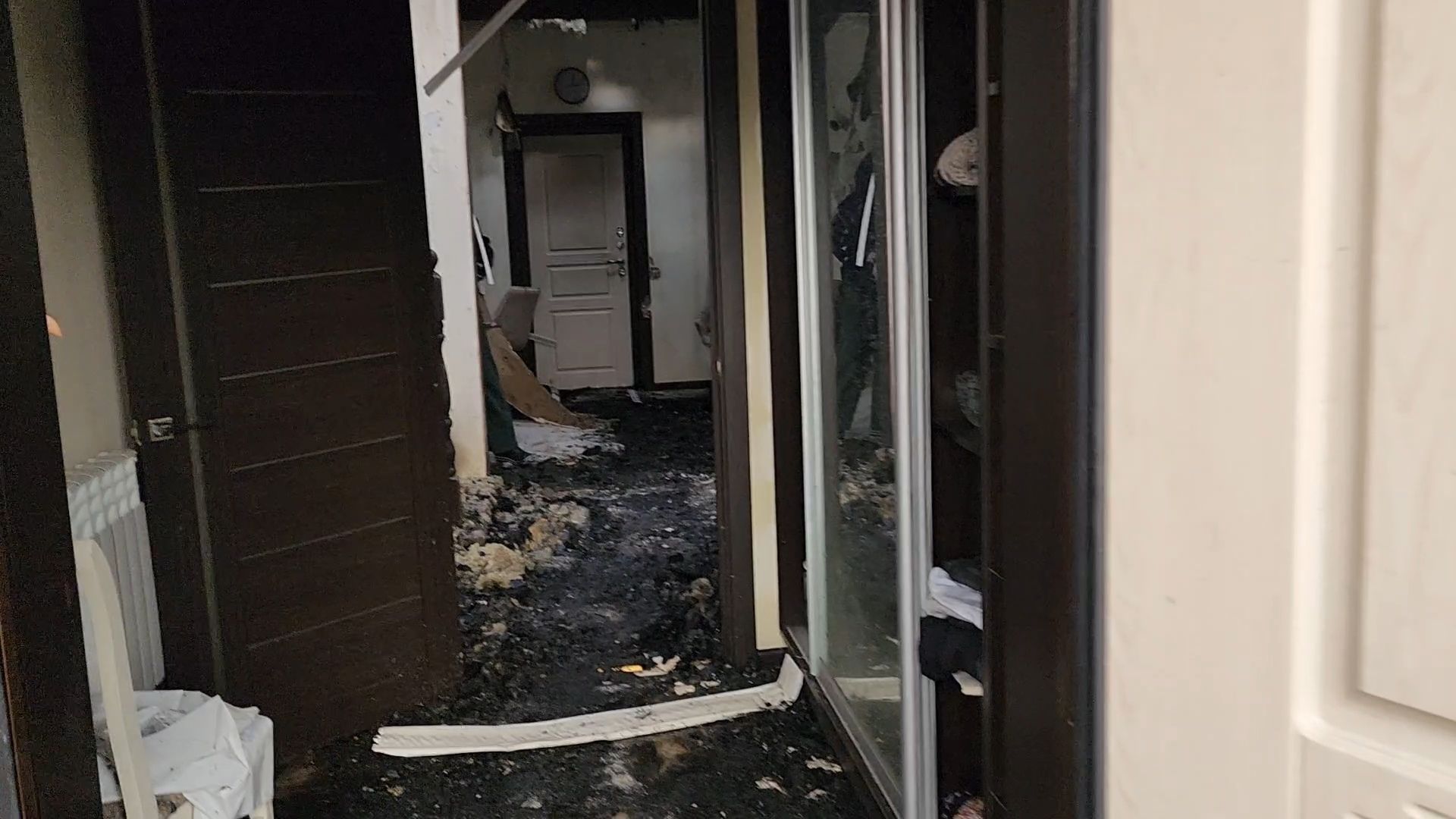 Раменский округ, Атака БПЛА, Дом после атаки БПЛА,