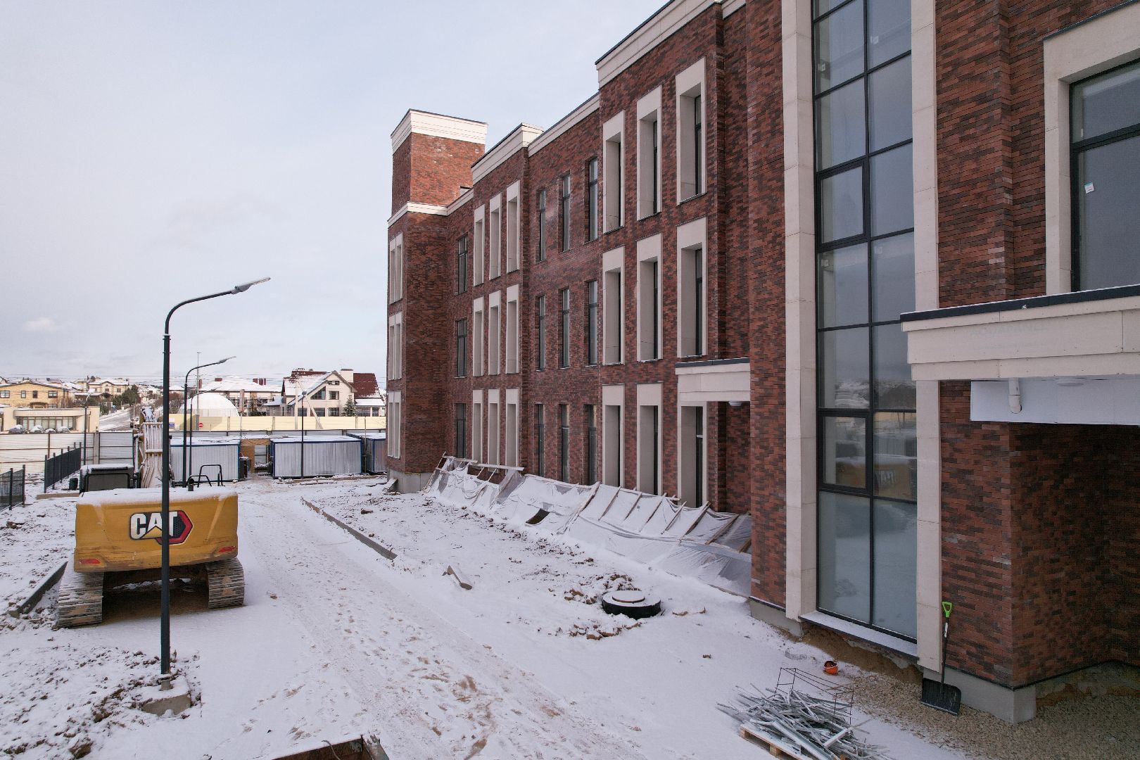 видео с коптера, истра, жк кембридж,