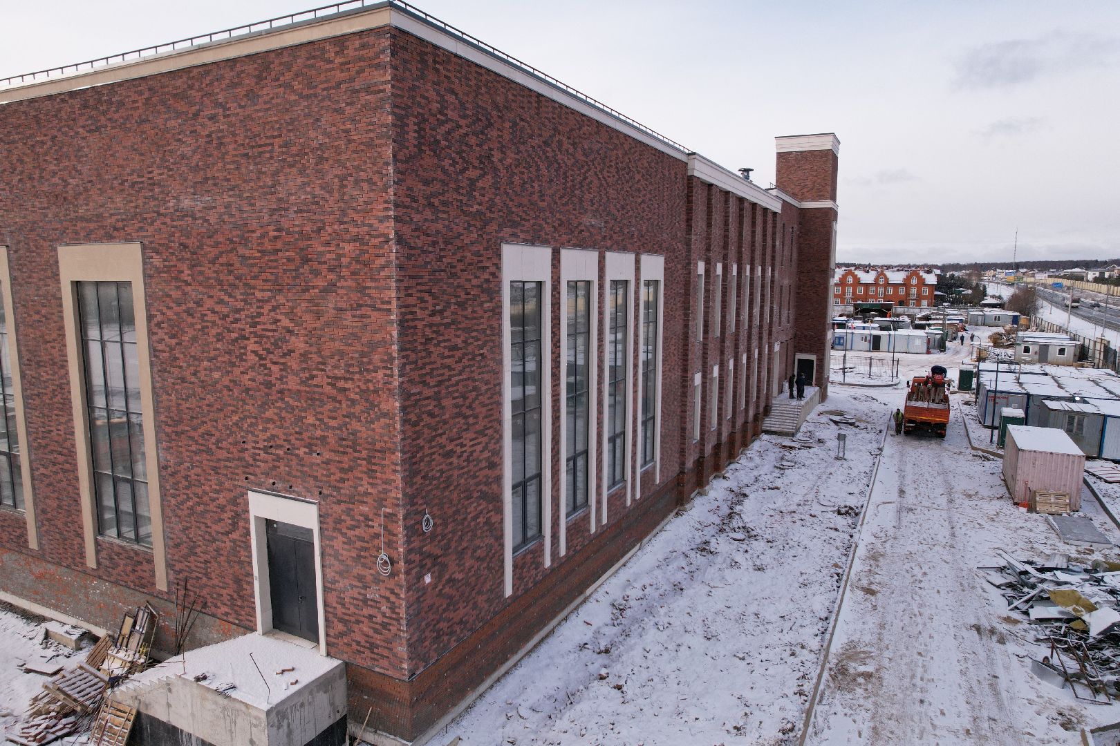 видео с коптера, истра, жк кембридж,