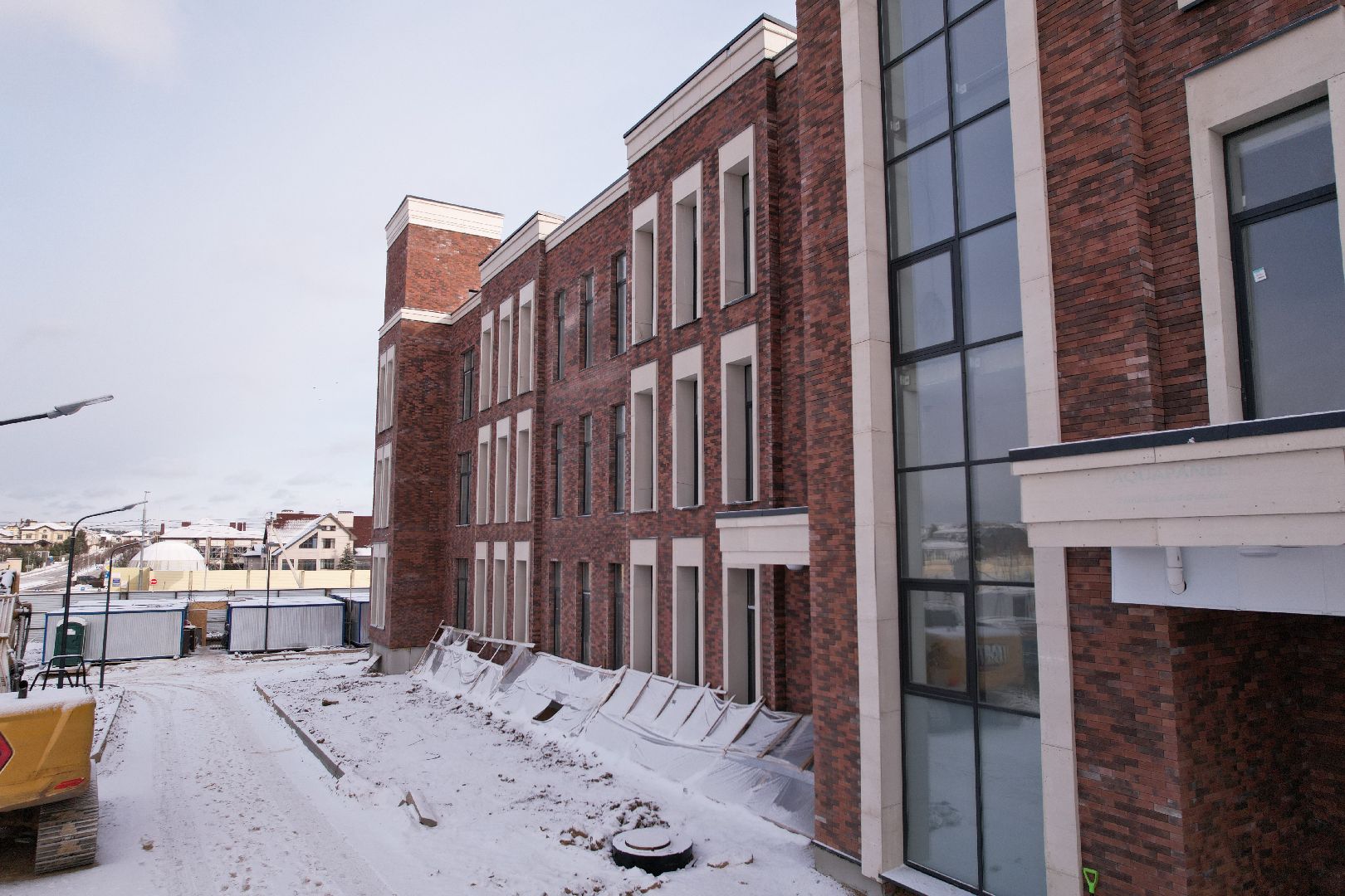 видео с коптера, истра, жк кембридж,