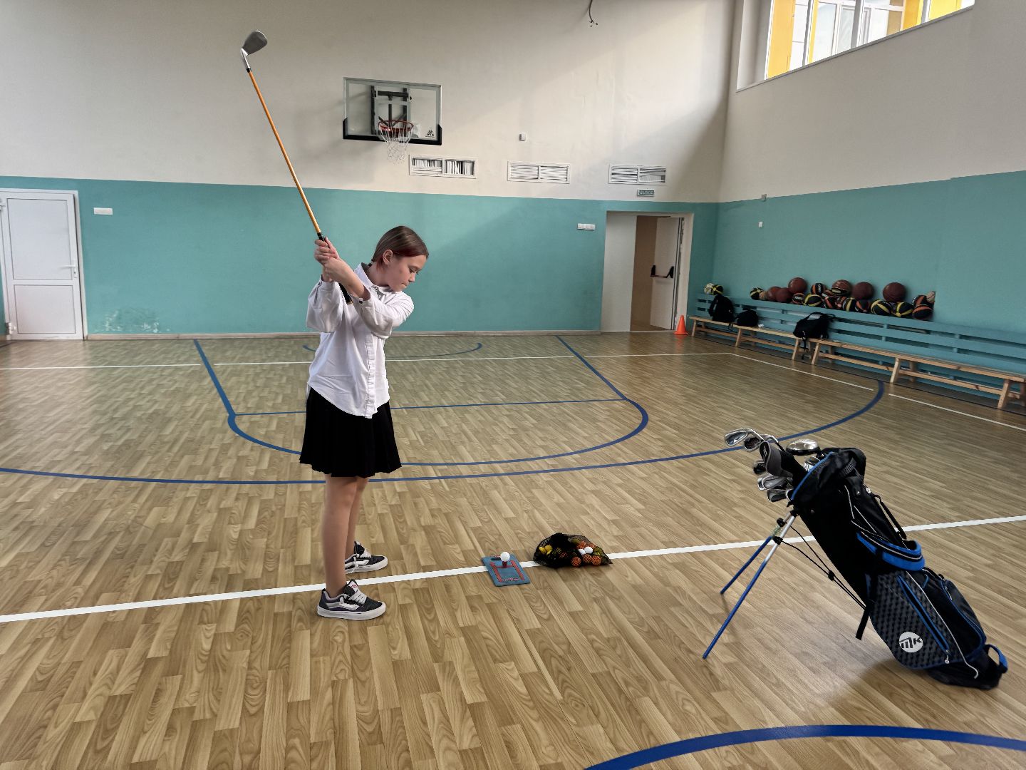 шаховская, гольф, гольфисты, тренировка по гольфу,