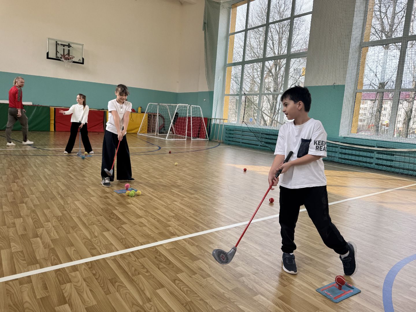 шаховская, гольф, гольфисты, тренировка по гольфу,