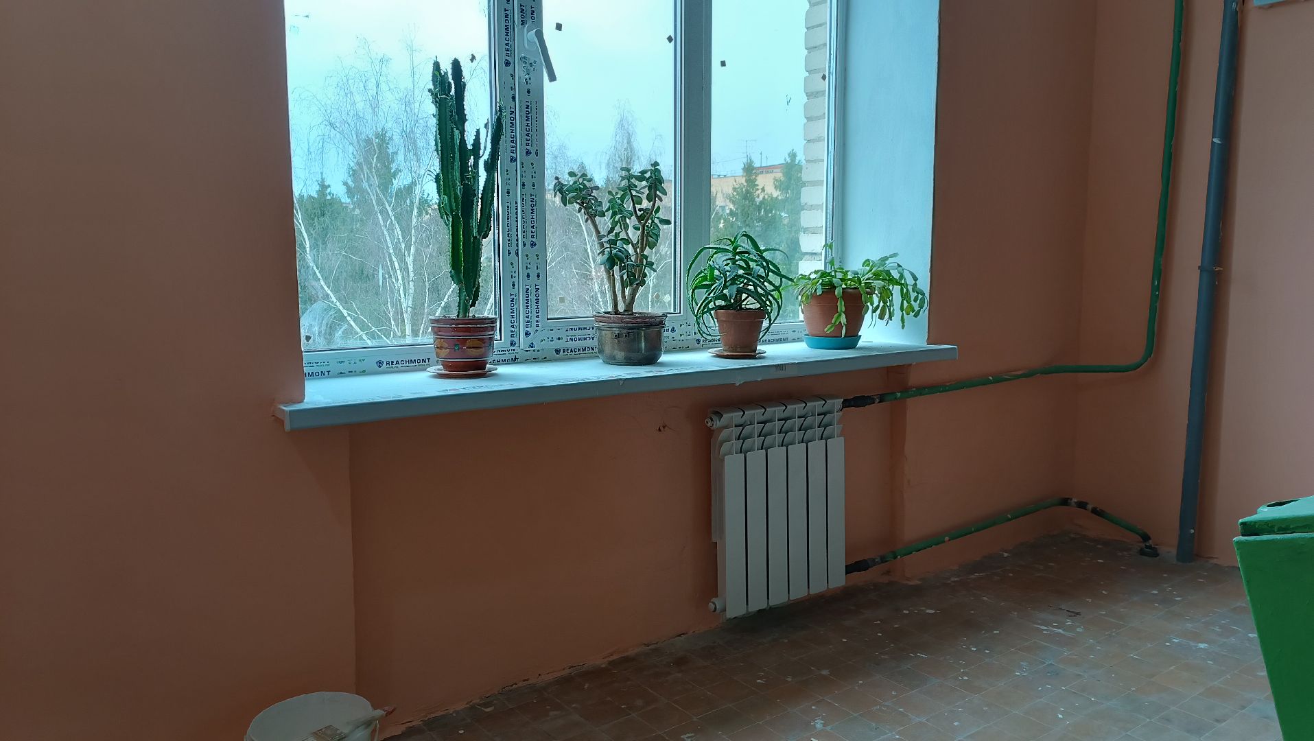 ремонт подъезда, чкаловский, покраска стен, замена окон,