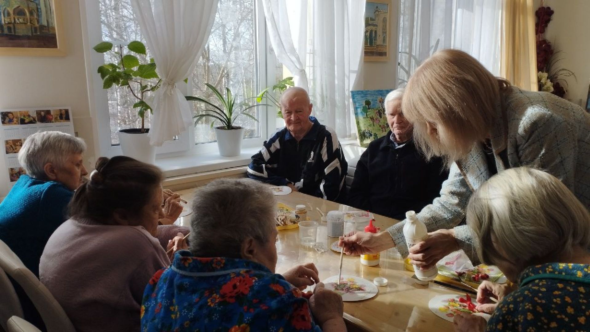 ивантеевка, пушкинский, мастер-класс, декупаж, пожилые люди, центр социального обслуживания, социальная адаптация,вертикалки,
