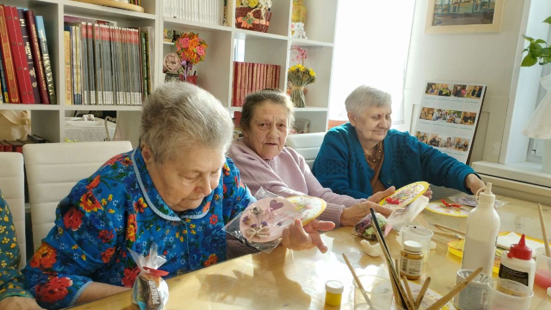 ивантеевка, пушкинский, мастер-класс, декупаж, пожилые люди, центр социального обслуживания, социальная адаптация,вертикалки,