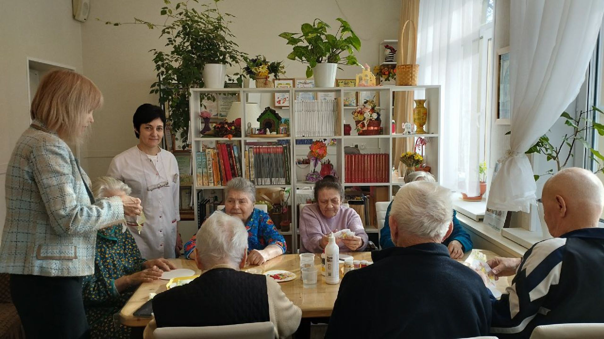 ивантеевка, пушкинский, мастер-класс, декупаж, пожилые люди, центр социального обслуживания, социальная адаптация,вертикалки,