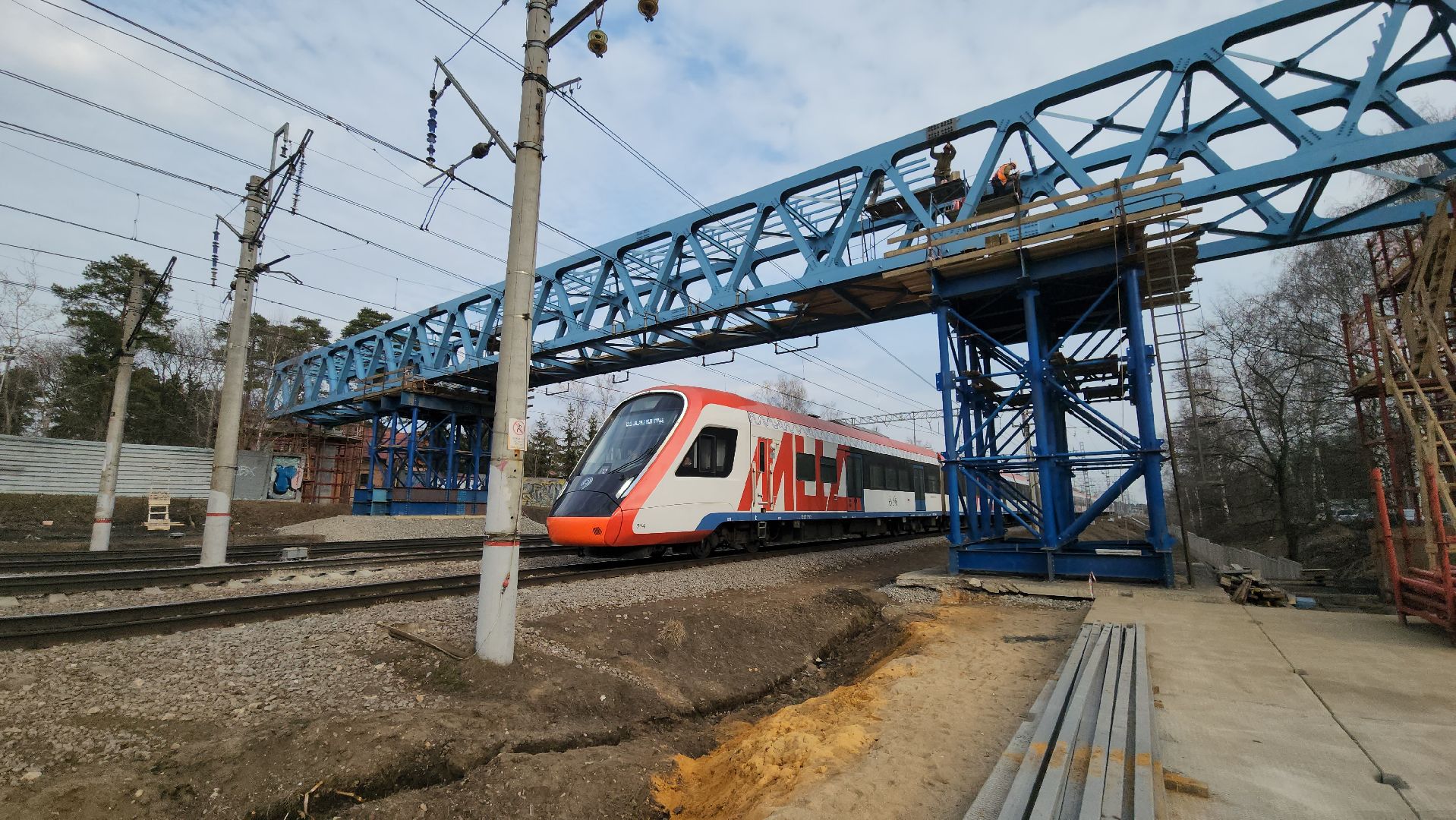 Народная программа, единая россия, люберцы, малаховка, пешеходный надземный переход, строительство,