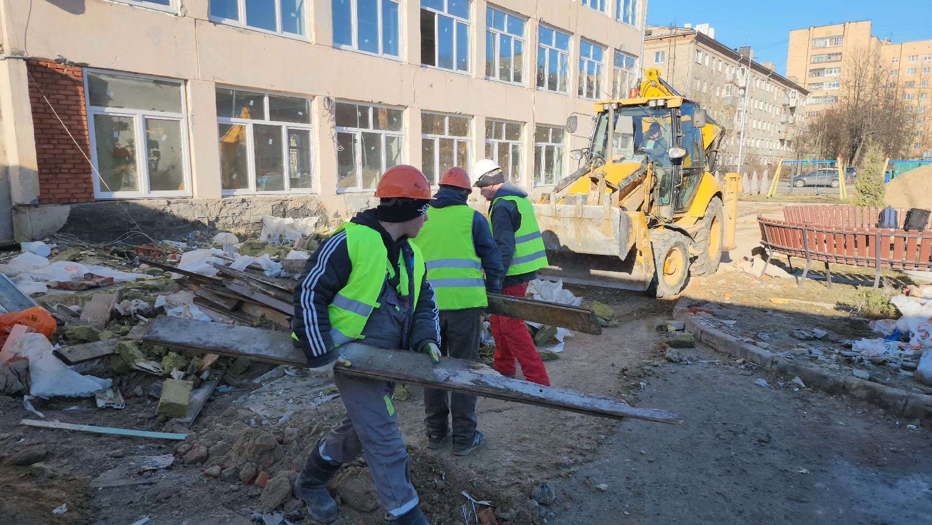 серпухов, подмосковье, капремонт школы,