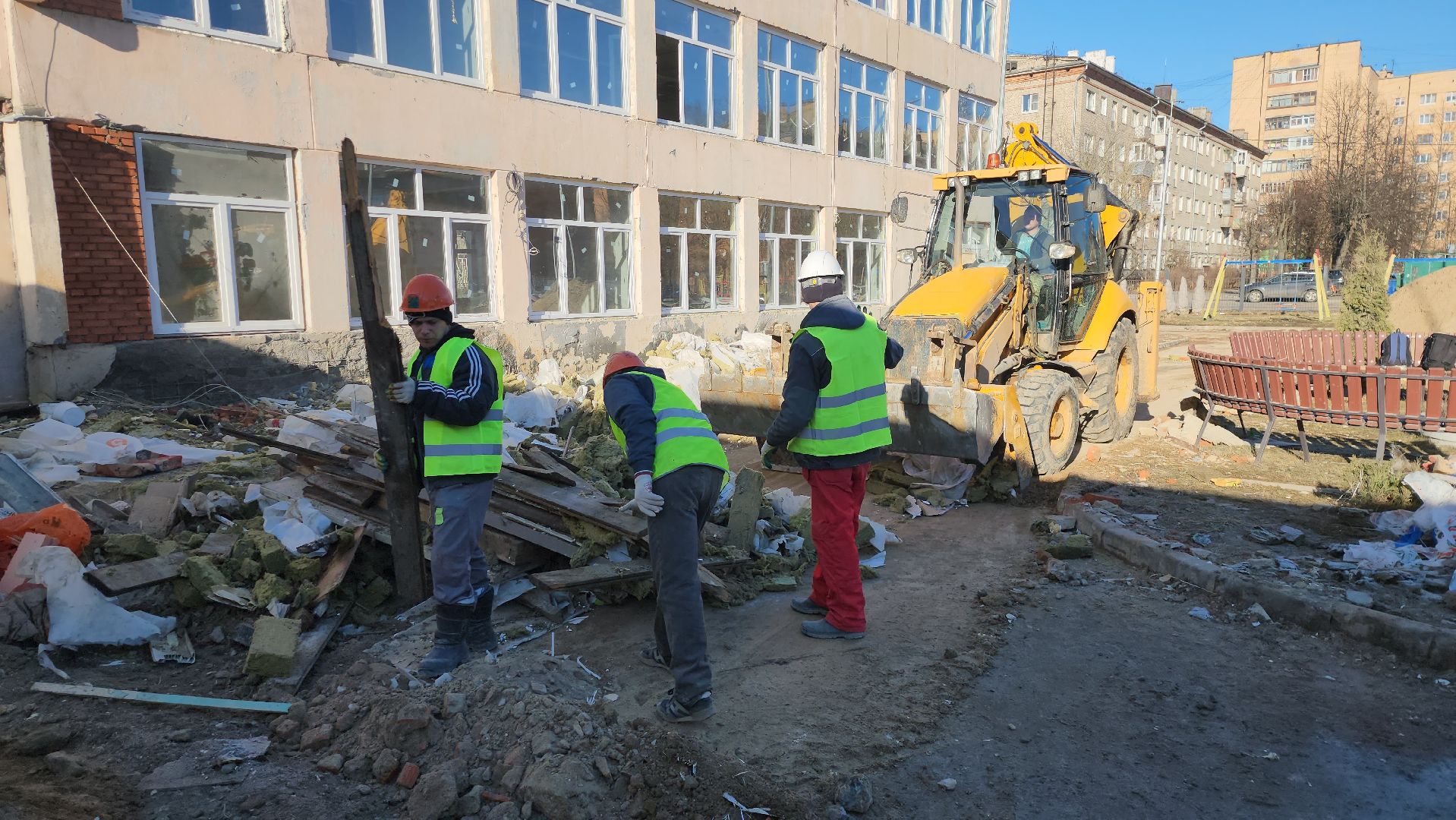 серпухов, подмосковье, капремонт школы,