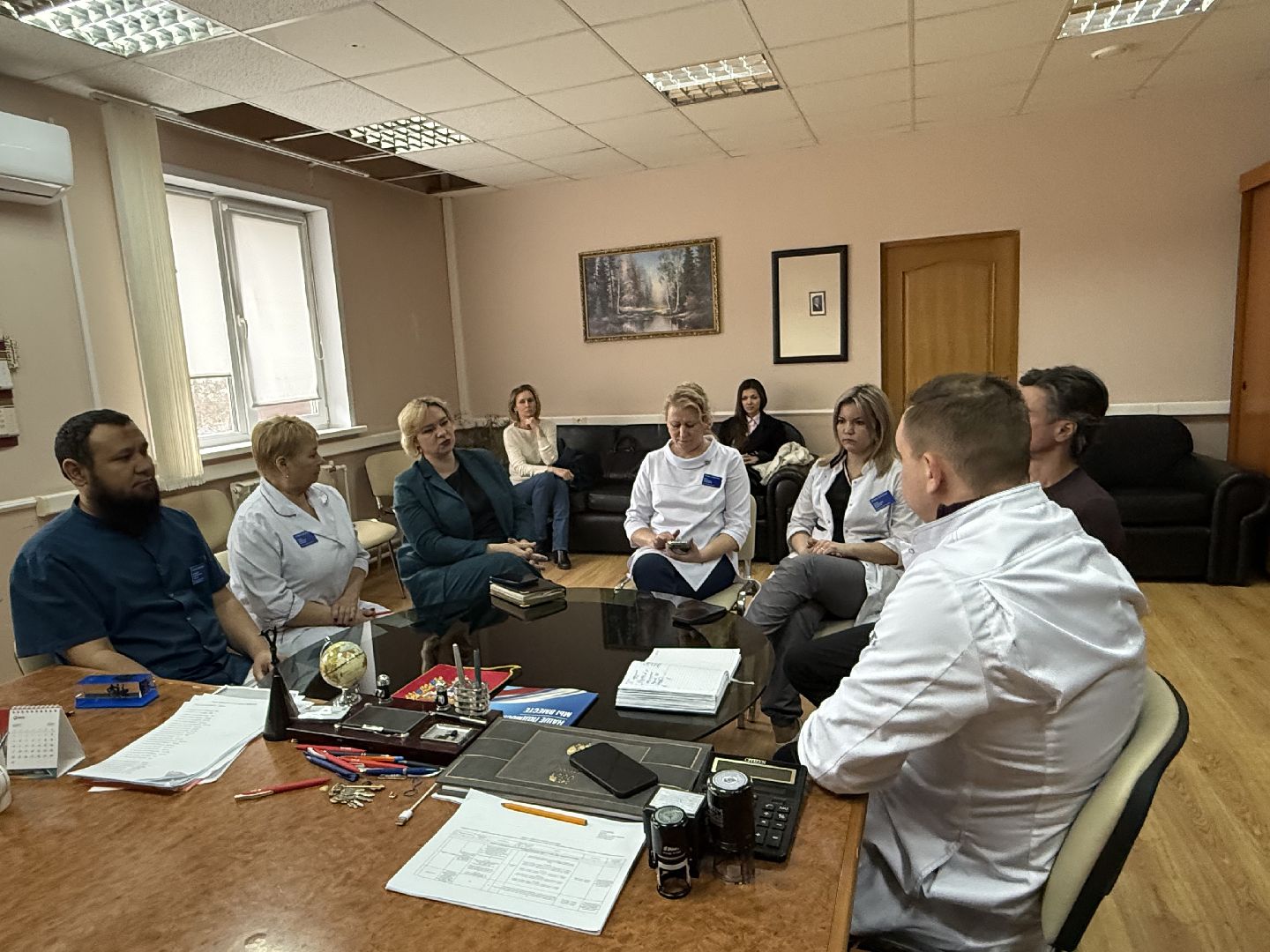 обмен опытом, медицинская помощь, истра, лотошино,