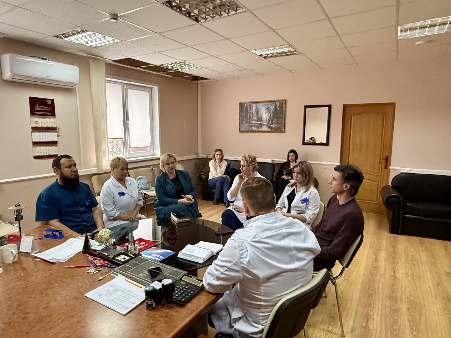 обмен опытом, медицинская помощь, истра, лотошино,