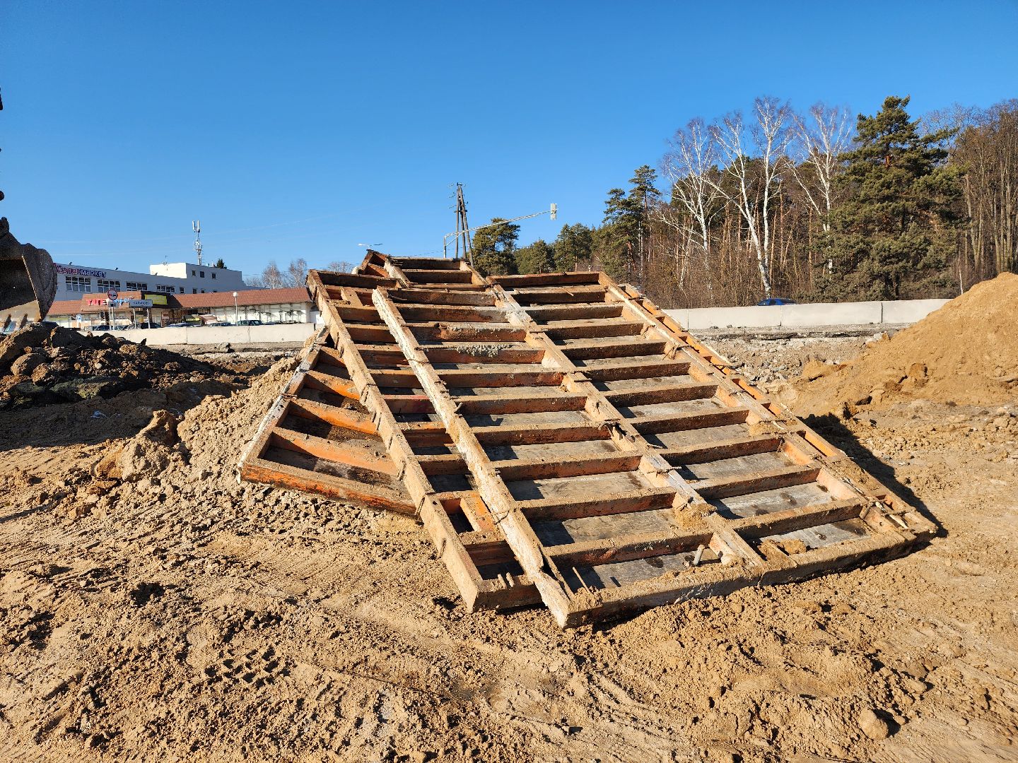 серпухов, реконструкция, расширение дороги, деревня Калиново,