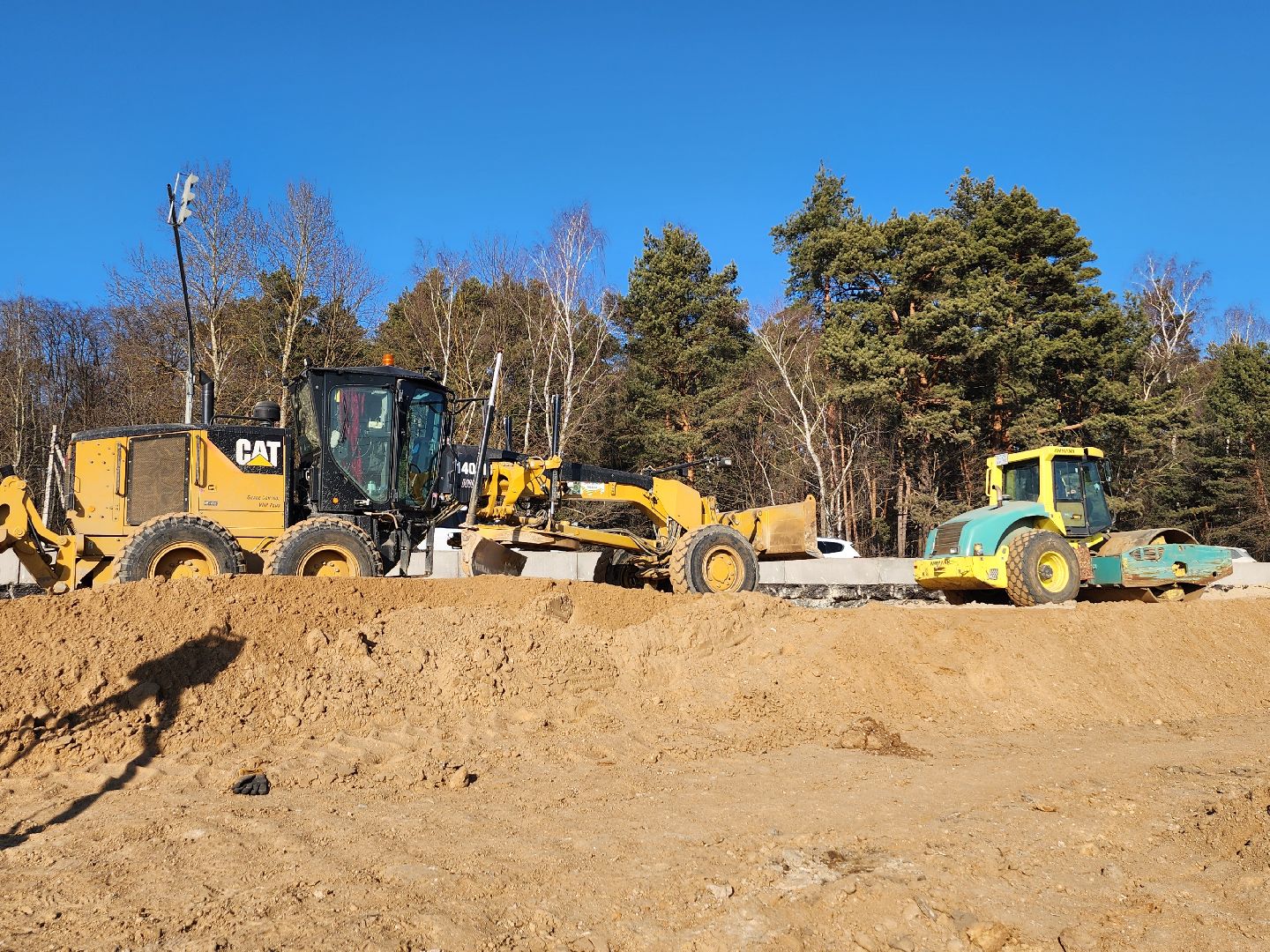 серпухов, реконструкция, расширение дороги, деревня Калиново,