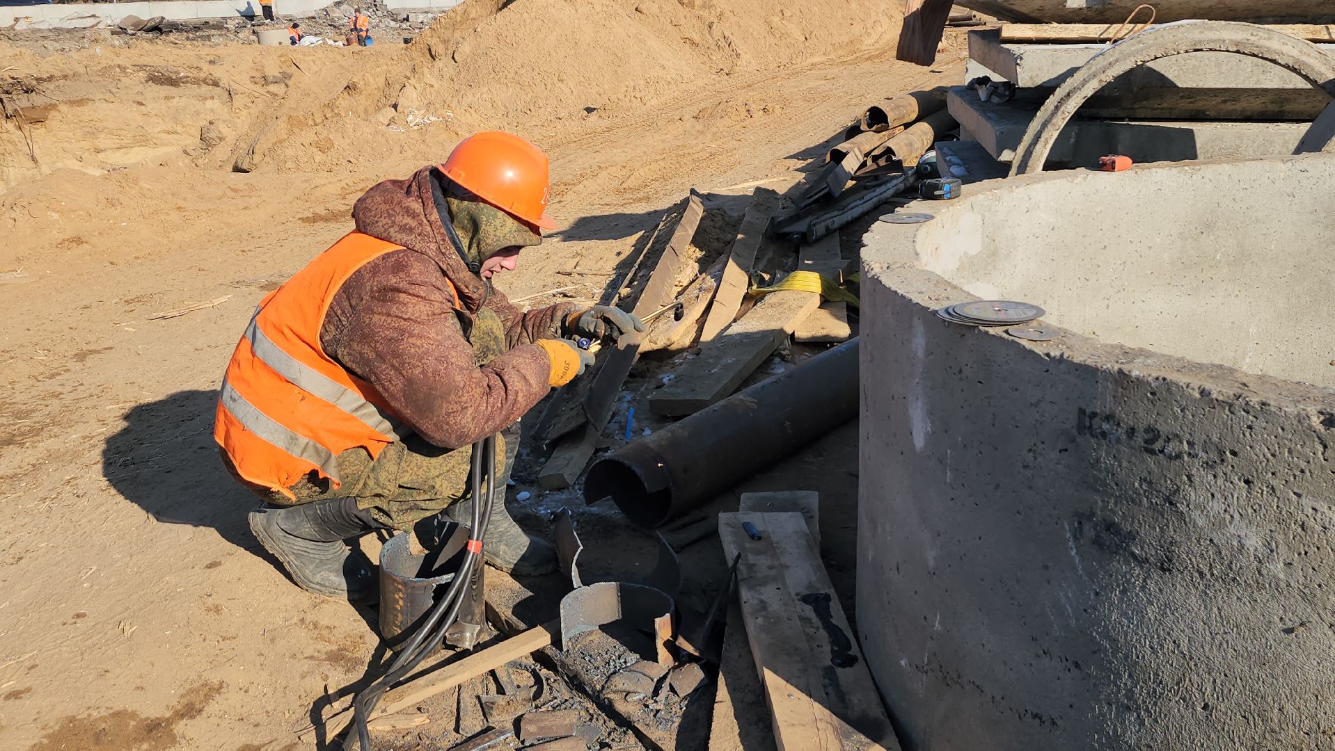 серпухов, реконструкция, расширение дороги, деревня Калиново,