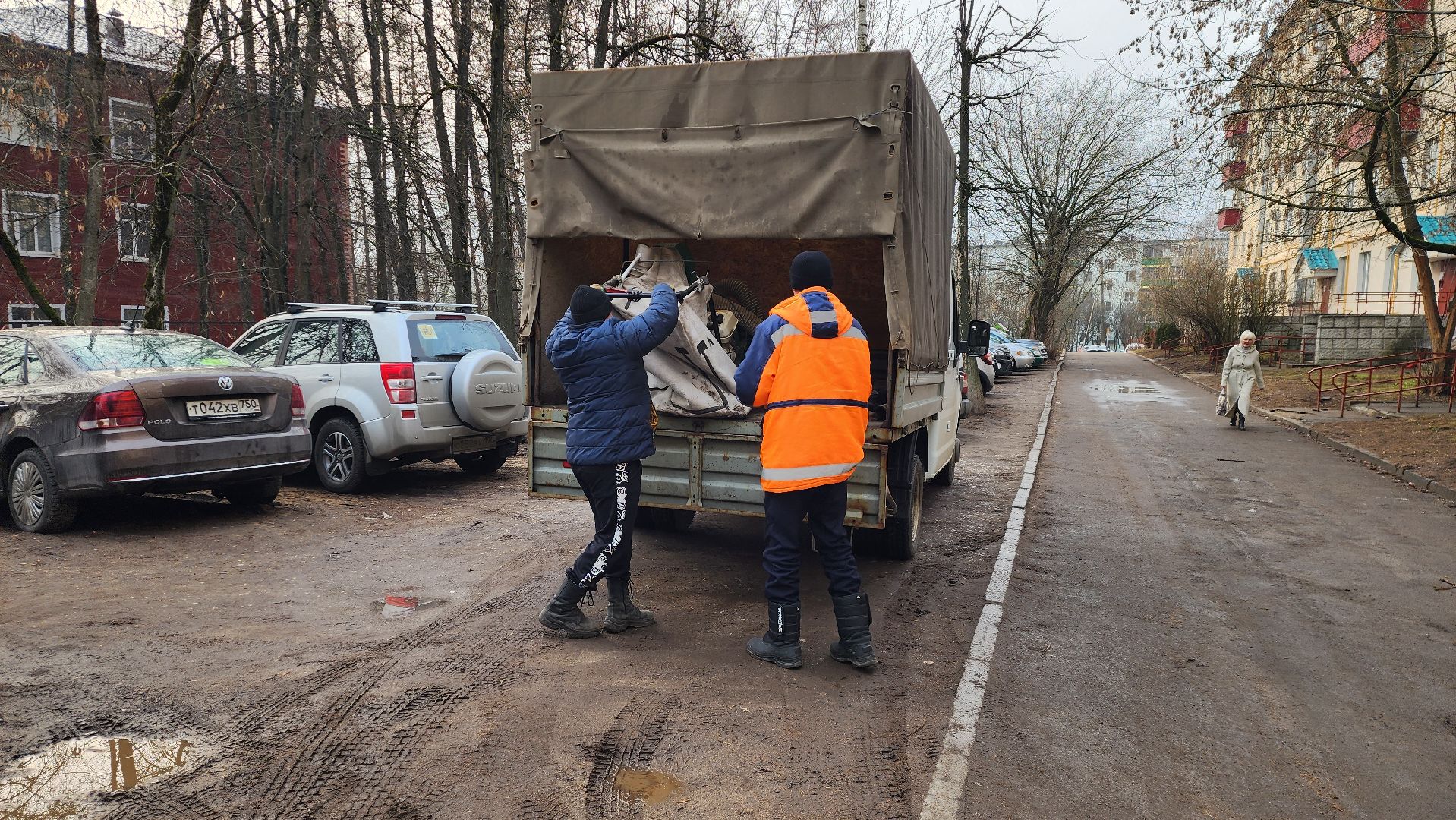 истра, благоустойство, уборка территорий,