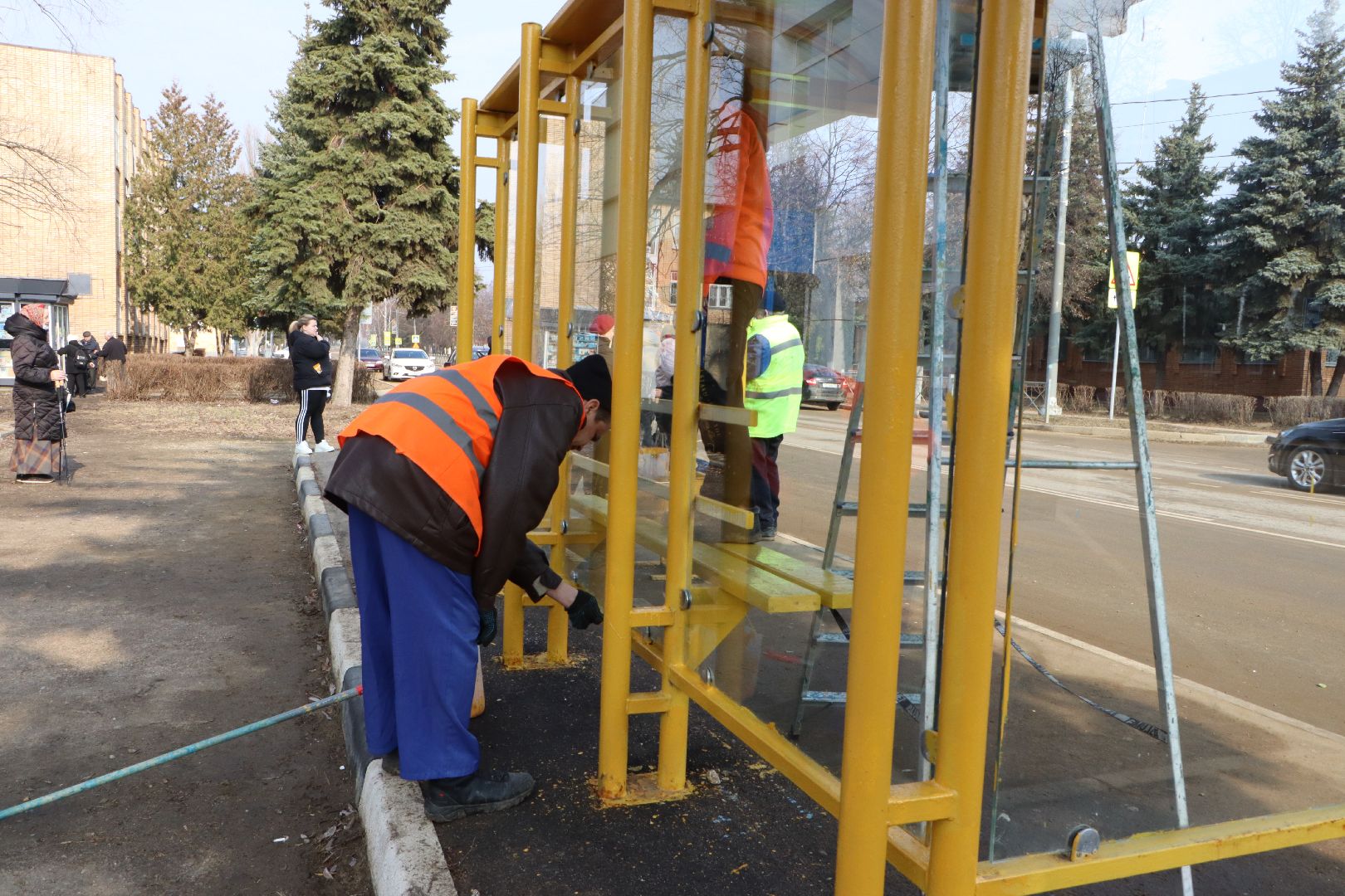 серебряные пруды, первомайская, автобусные остановки, мосавтодор,