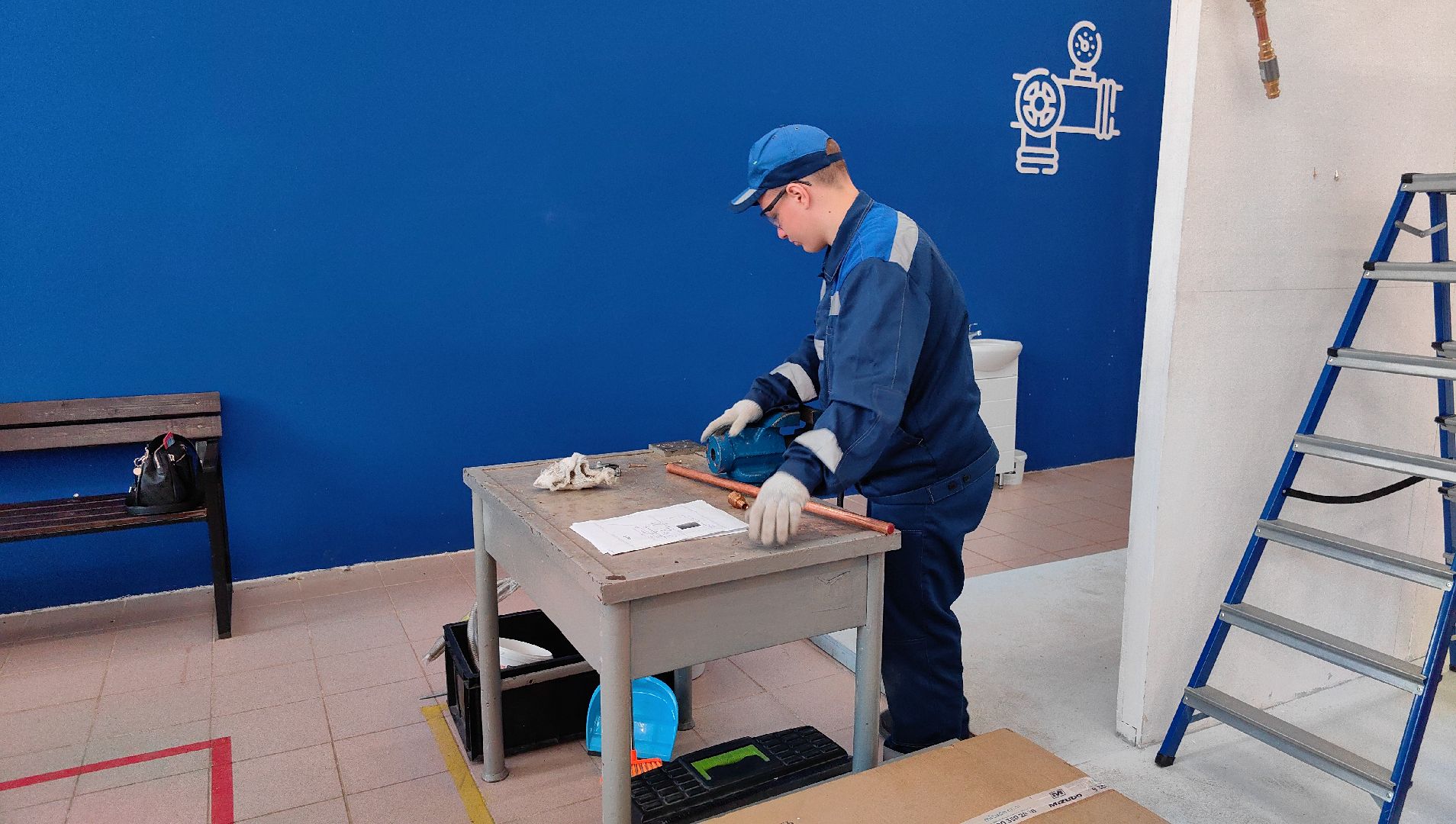 колледж, газовое оборудование, чеспионат, региональный этап чемпионата профессионалы, монтаж,