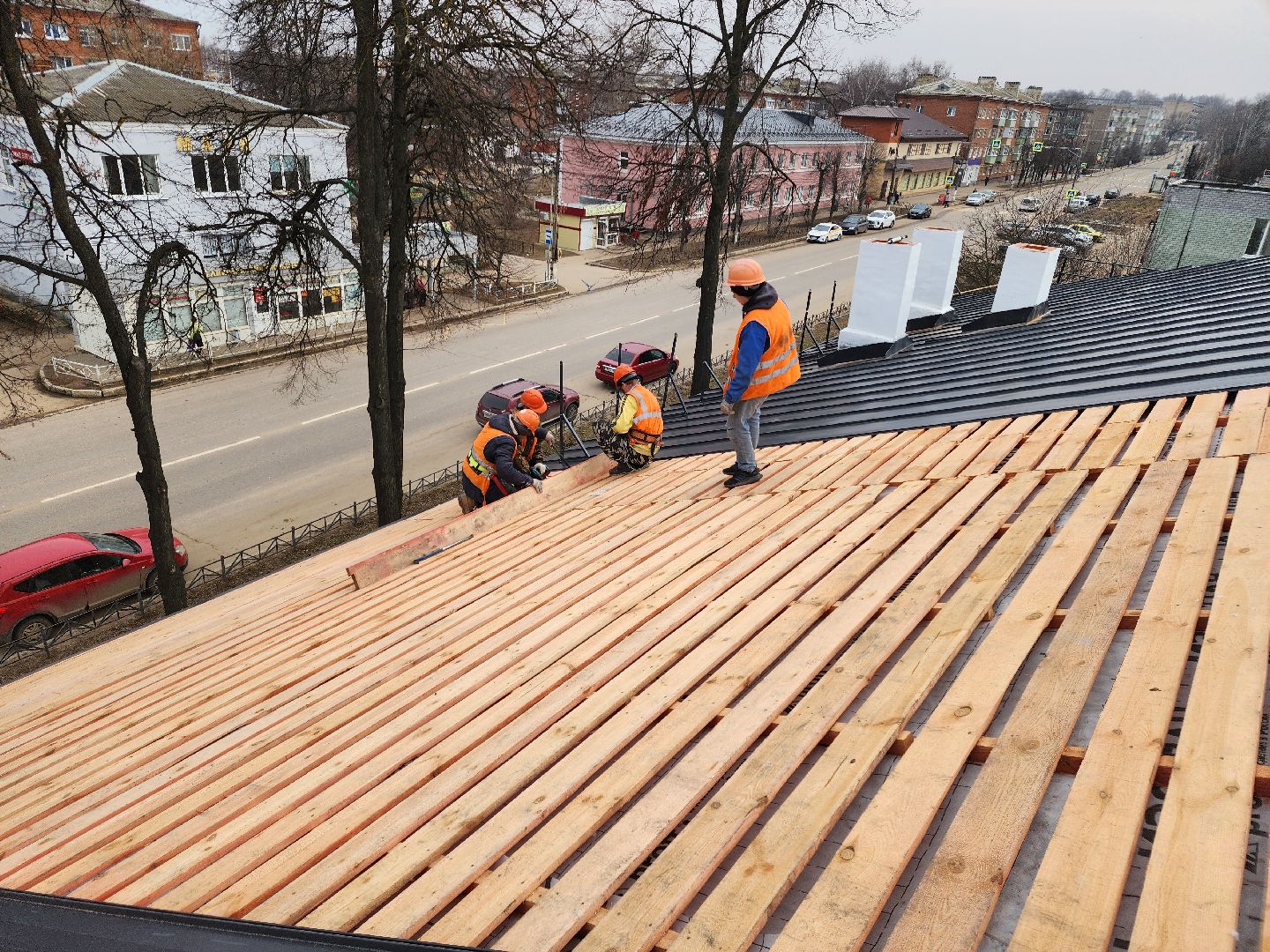 зарайск, капремонт, замена крыши, замена кровли,