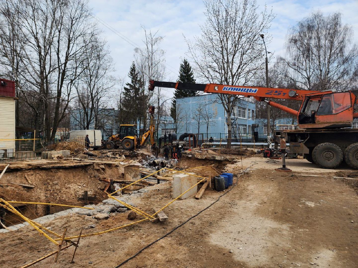 солнечногорск, реконструкция теплосетей, жители, службы, работы,