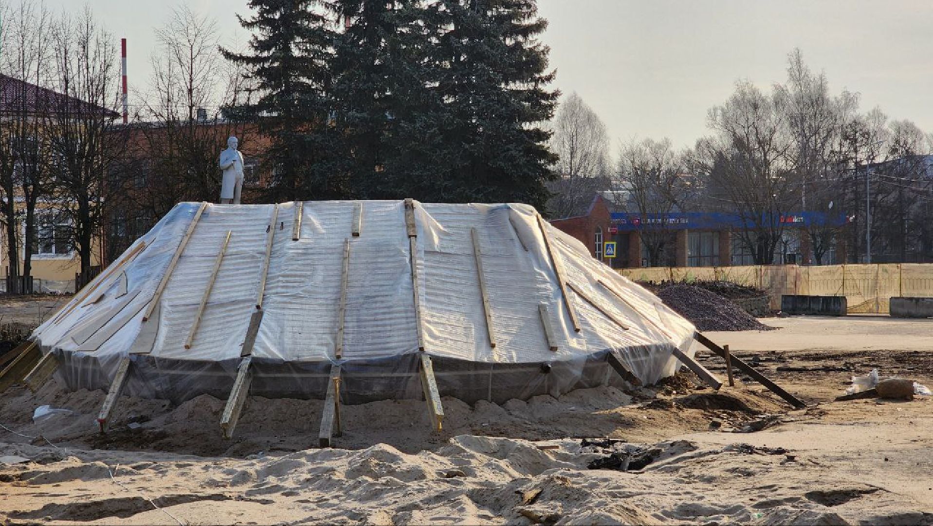 Талдом, Площадь Карла Маркса, Минблаго,