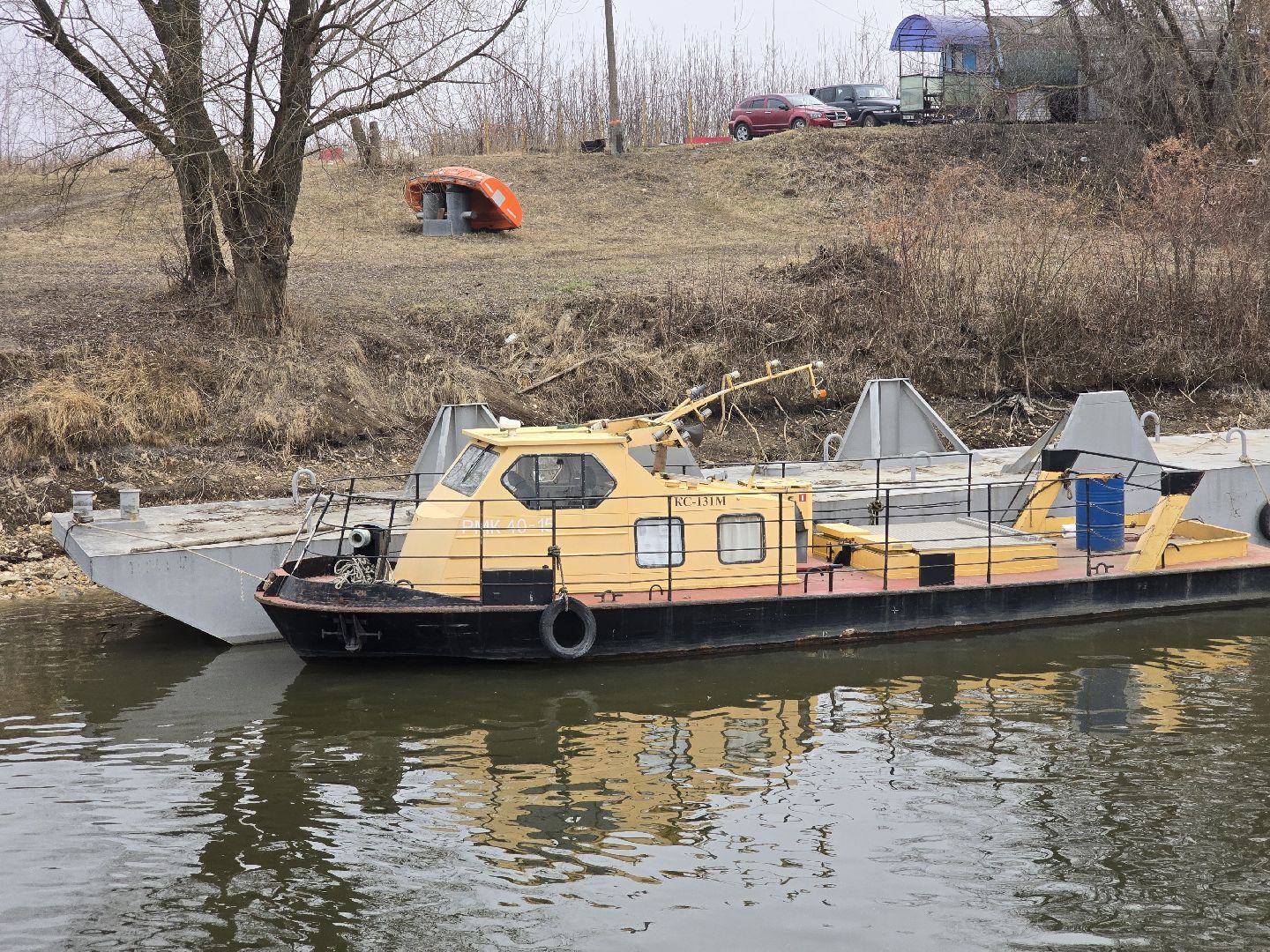 Коломна, весенний паводок,подготовка к паводку,