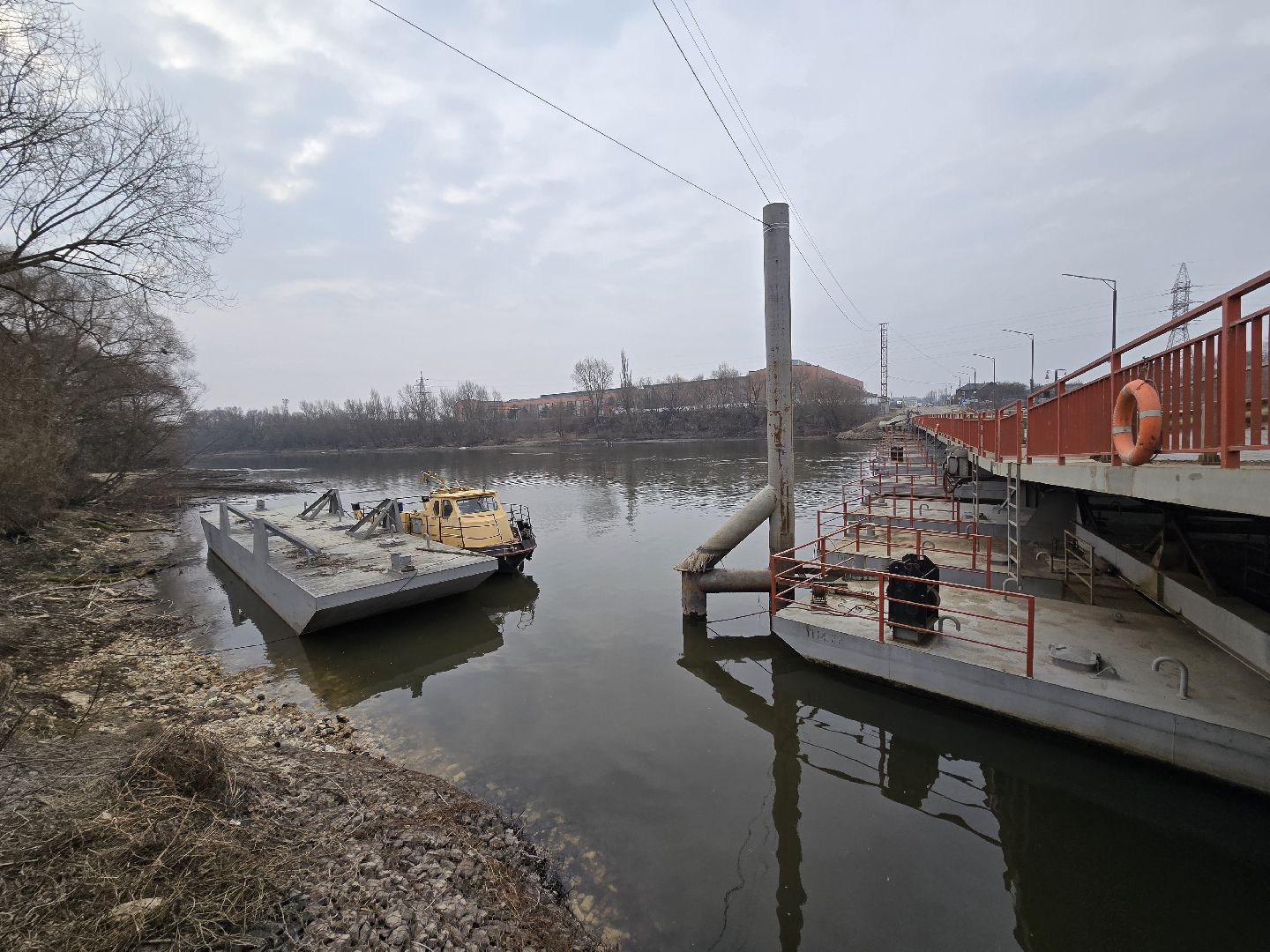 Коломна, весенний паводок,подготовка к паводку,