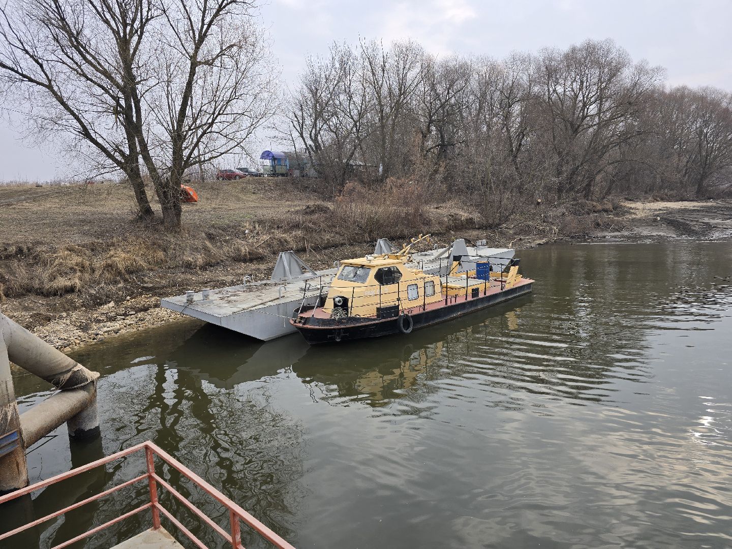 Коломна, весенний паводок,подготовка к паводку,