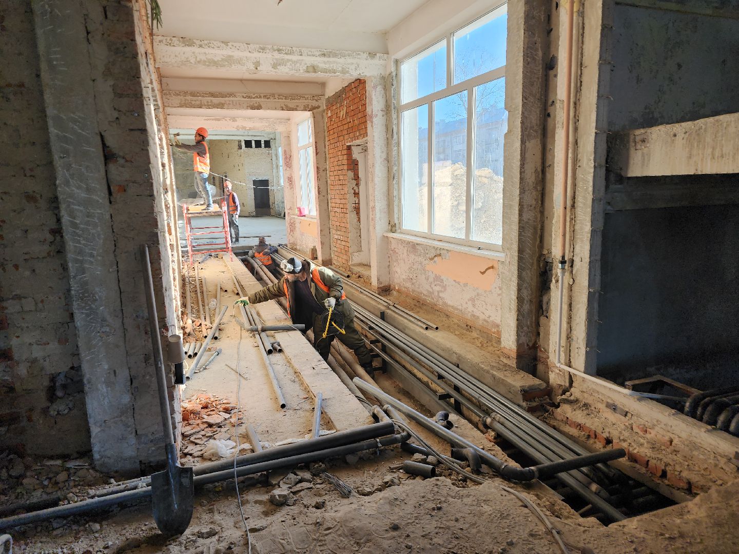 серпухов, подмосковье, капремонт школы,