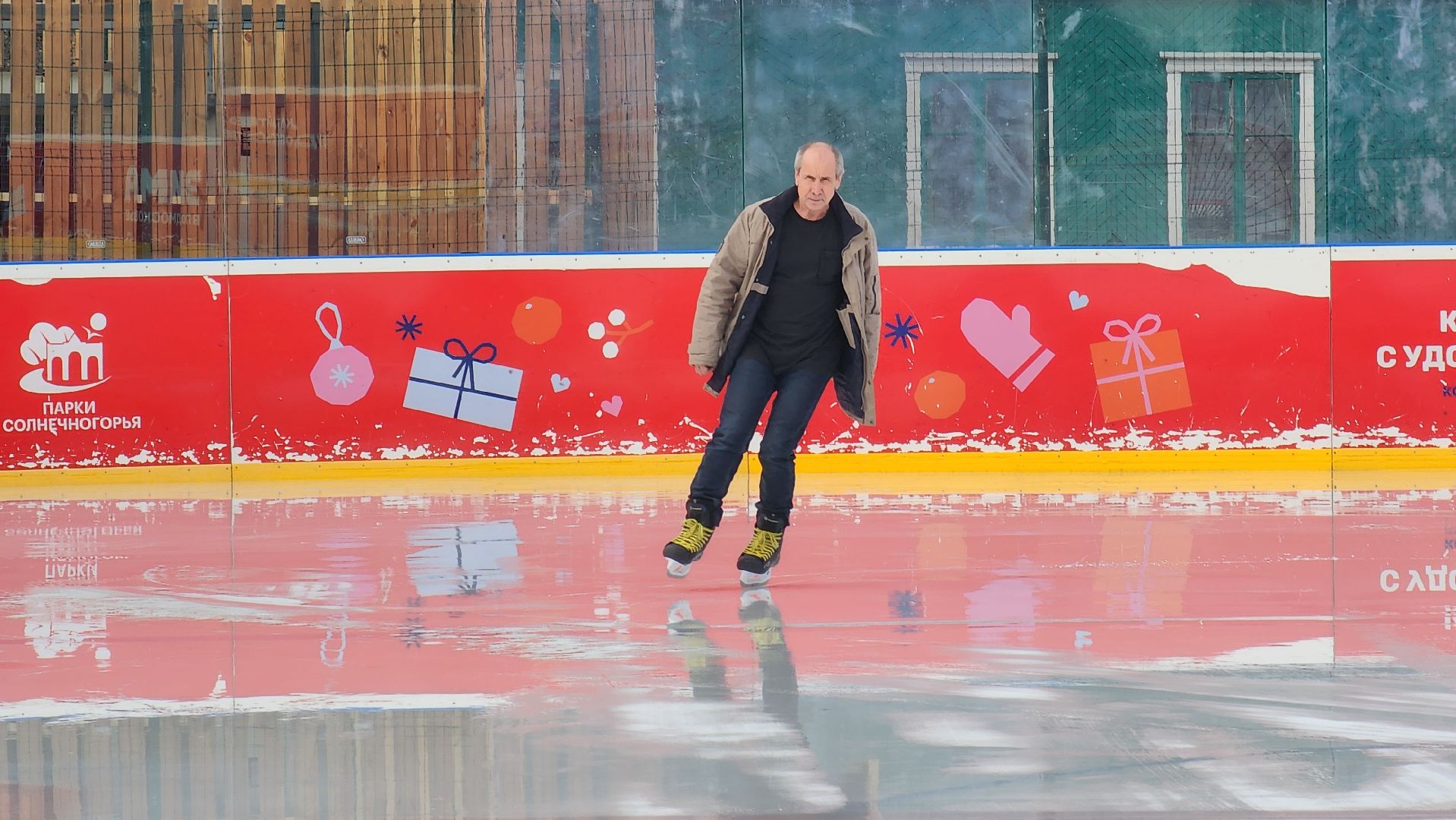 солнечногорск, каток, парки, зима в подмосковье,