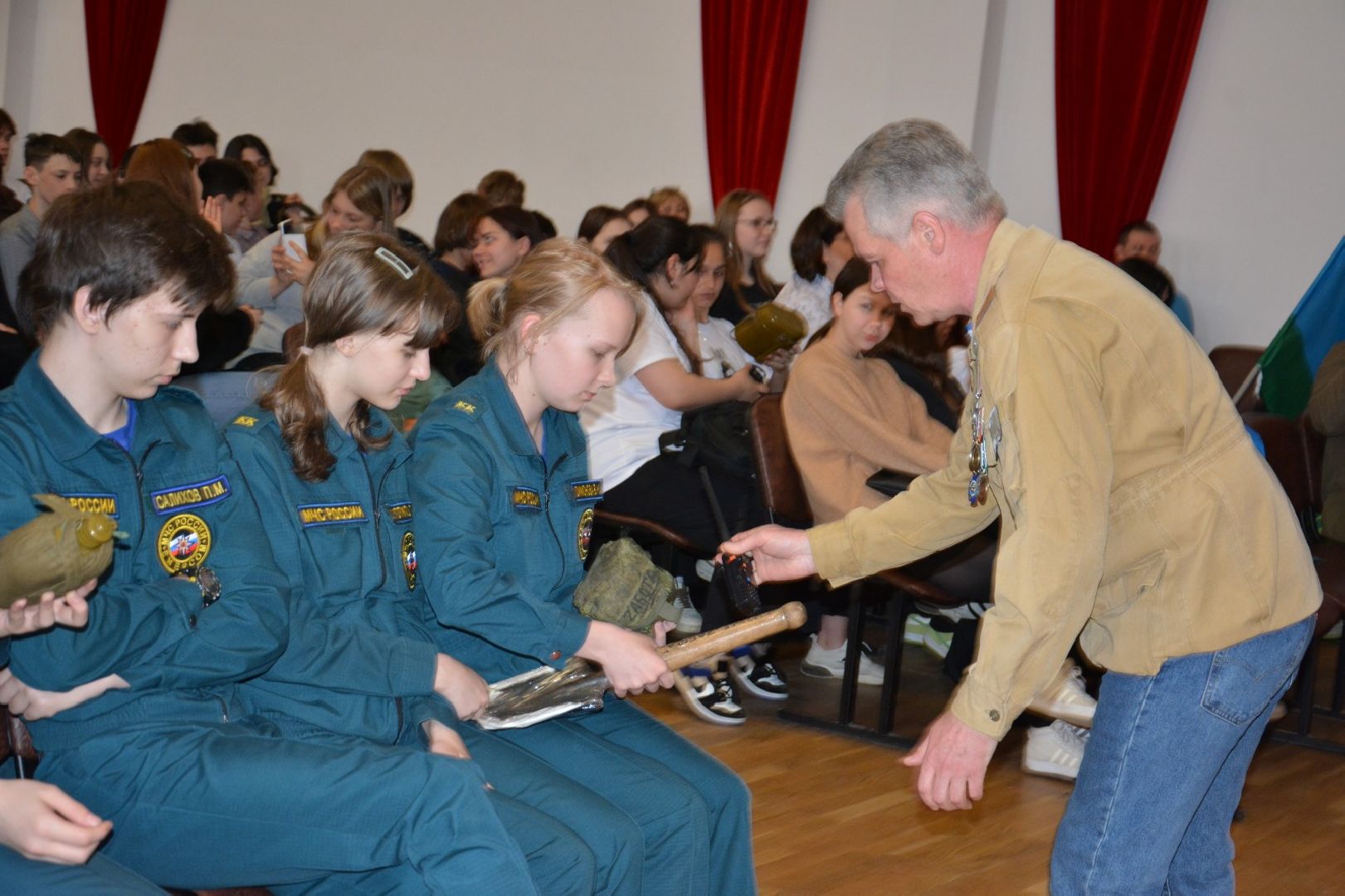 Звенигород, акции, Союз десантников, Боевое братство, концерт