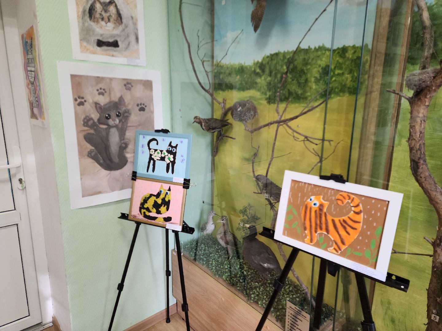 шатурский краеведческий музей, выставка, кошки,шатурский центр созвездие, ДШИ шатура,