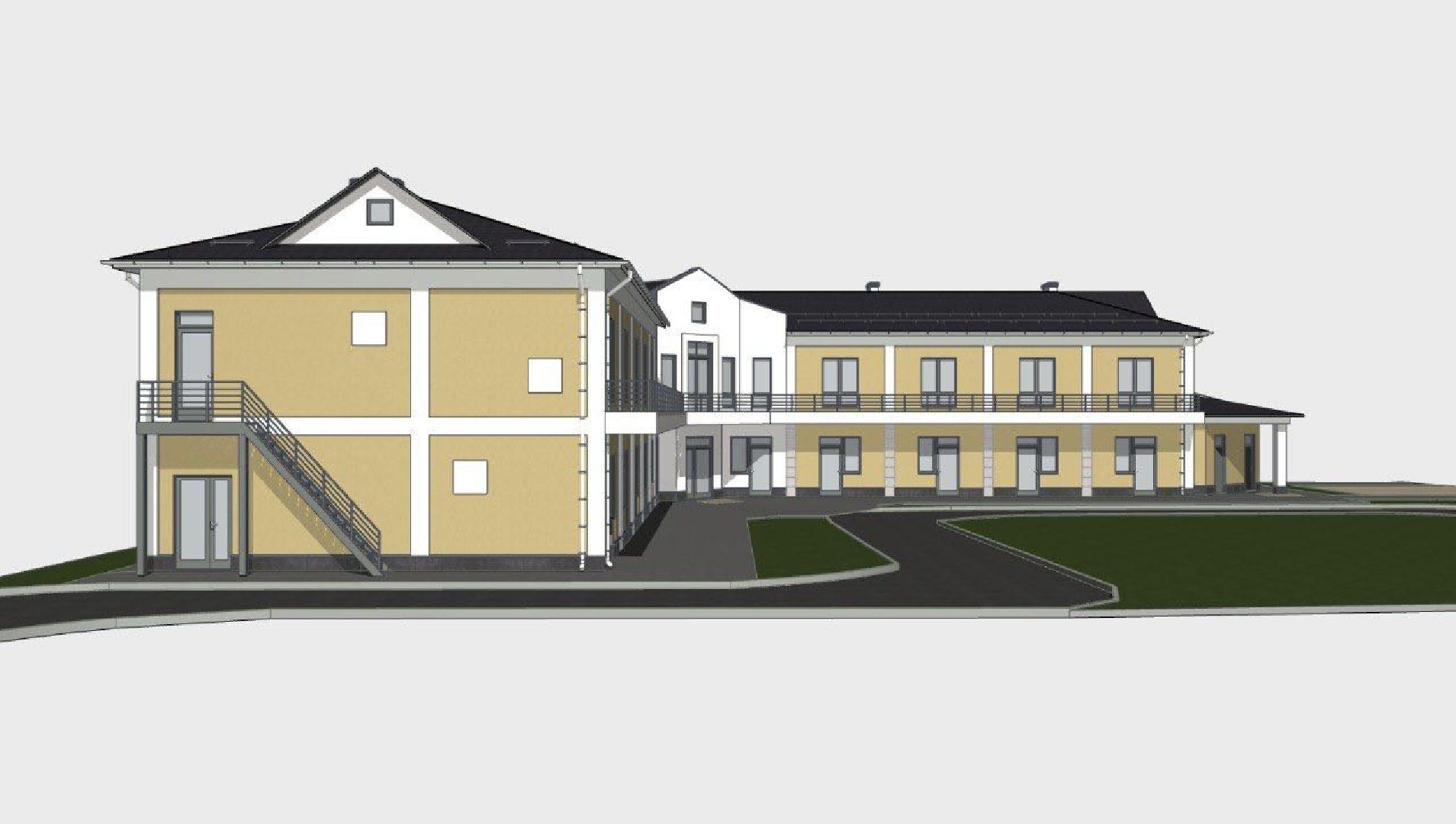дом, престарелых, проект, Мосгражданпроект