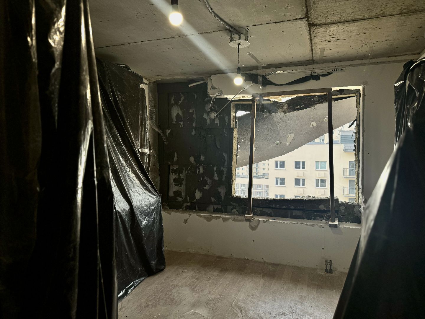 атака беспилотников, ленинский городской округ, поврежденные квартиры,