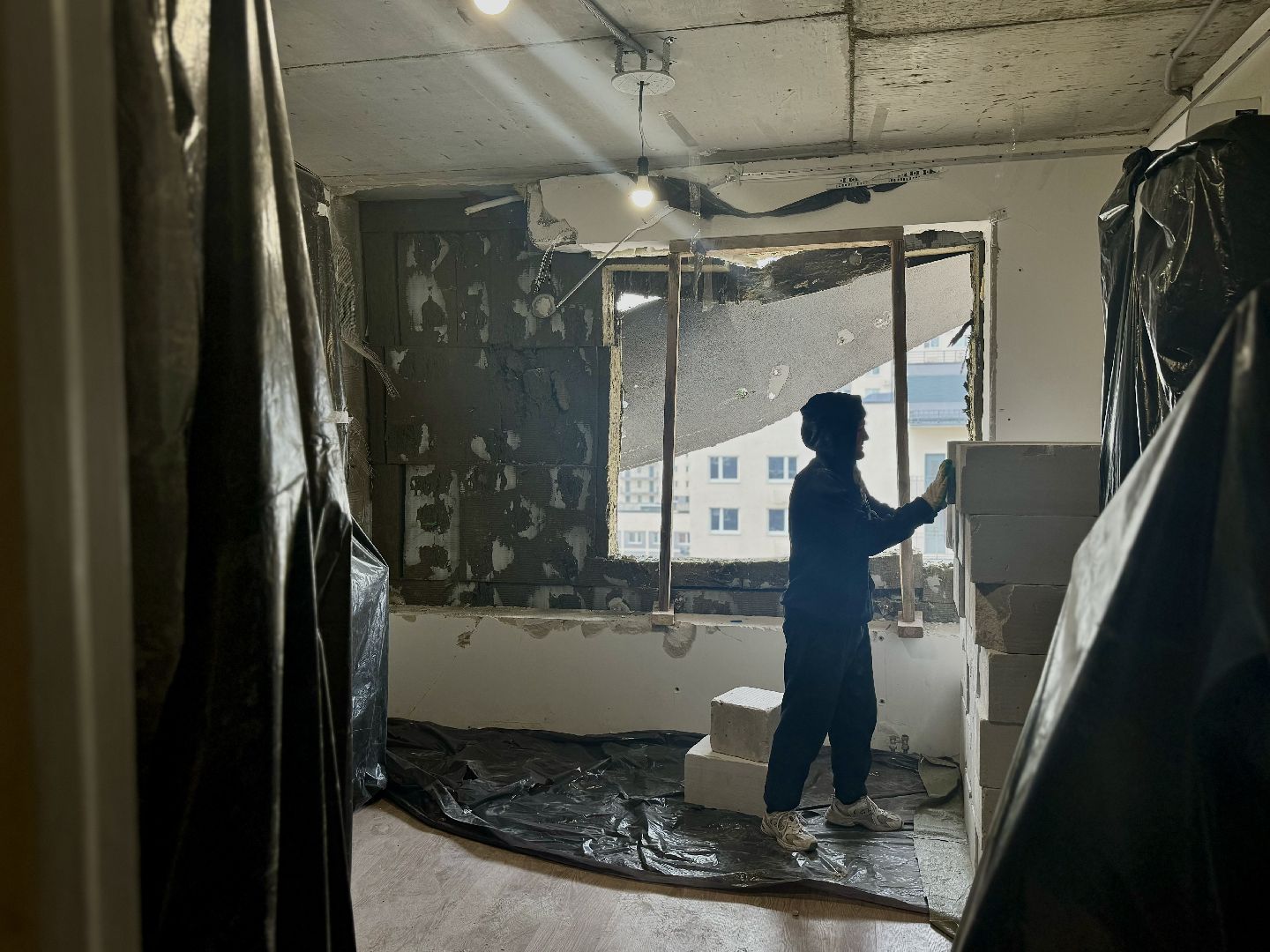 атака беспилотников, ленинский городской округ, поврежденные квартиры,