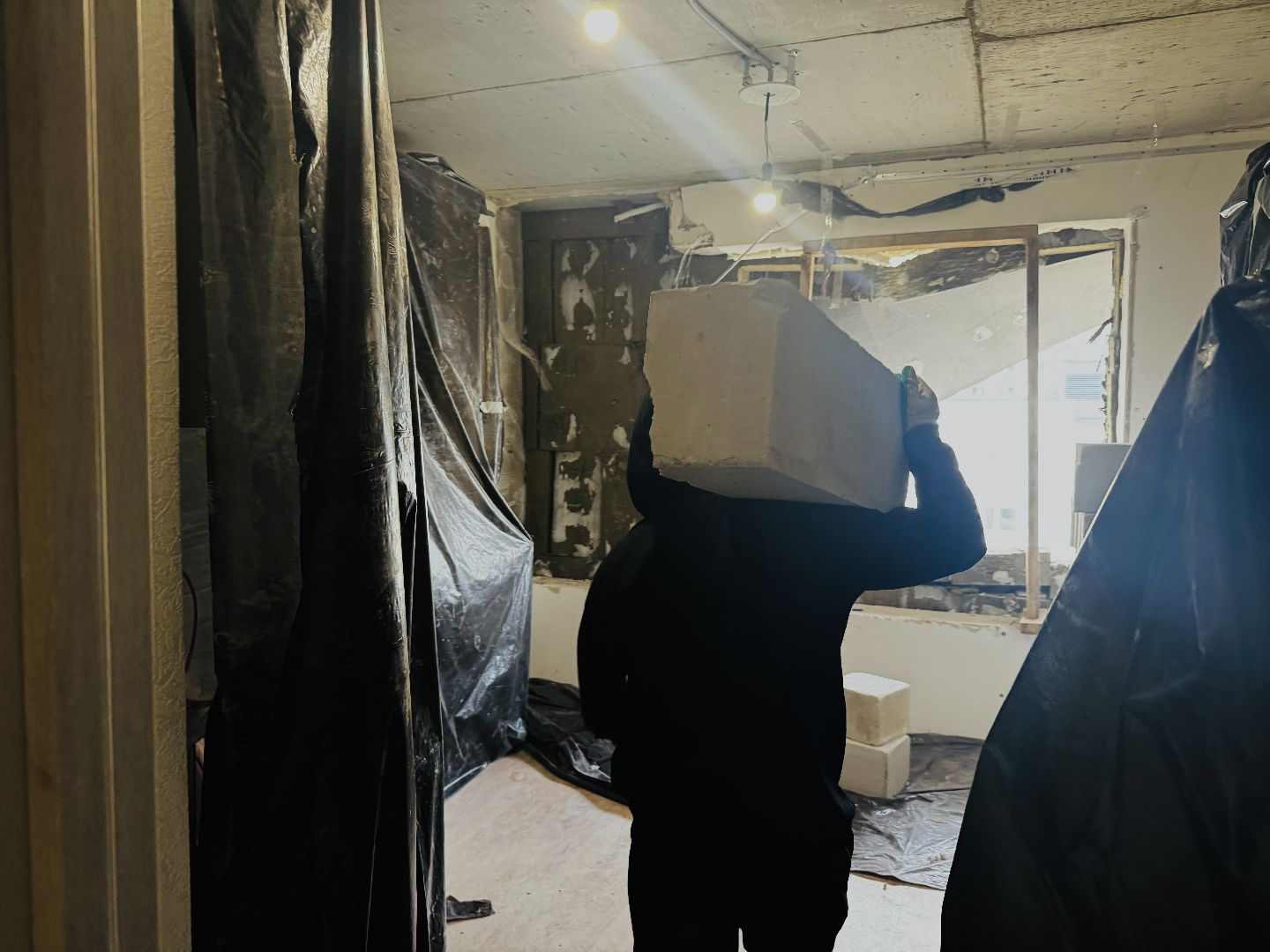 атака беспилотников, ленинский городской округ, поврежденные квартиры,