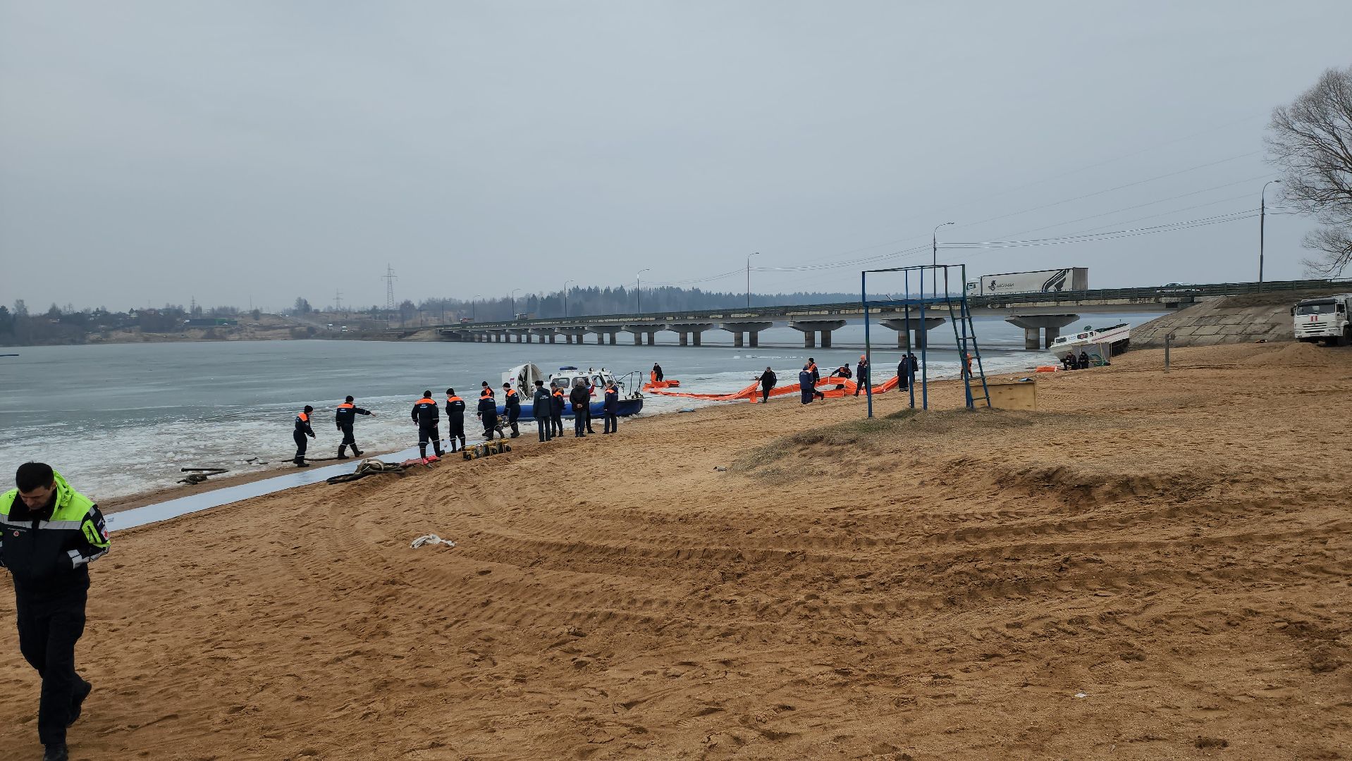 Мчс, Руза, Учения, паводки, вертикалки,